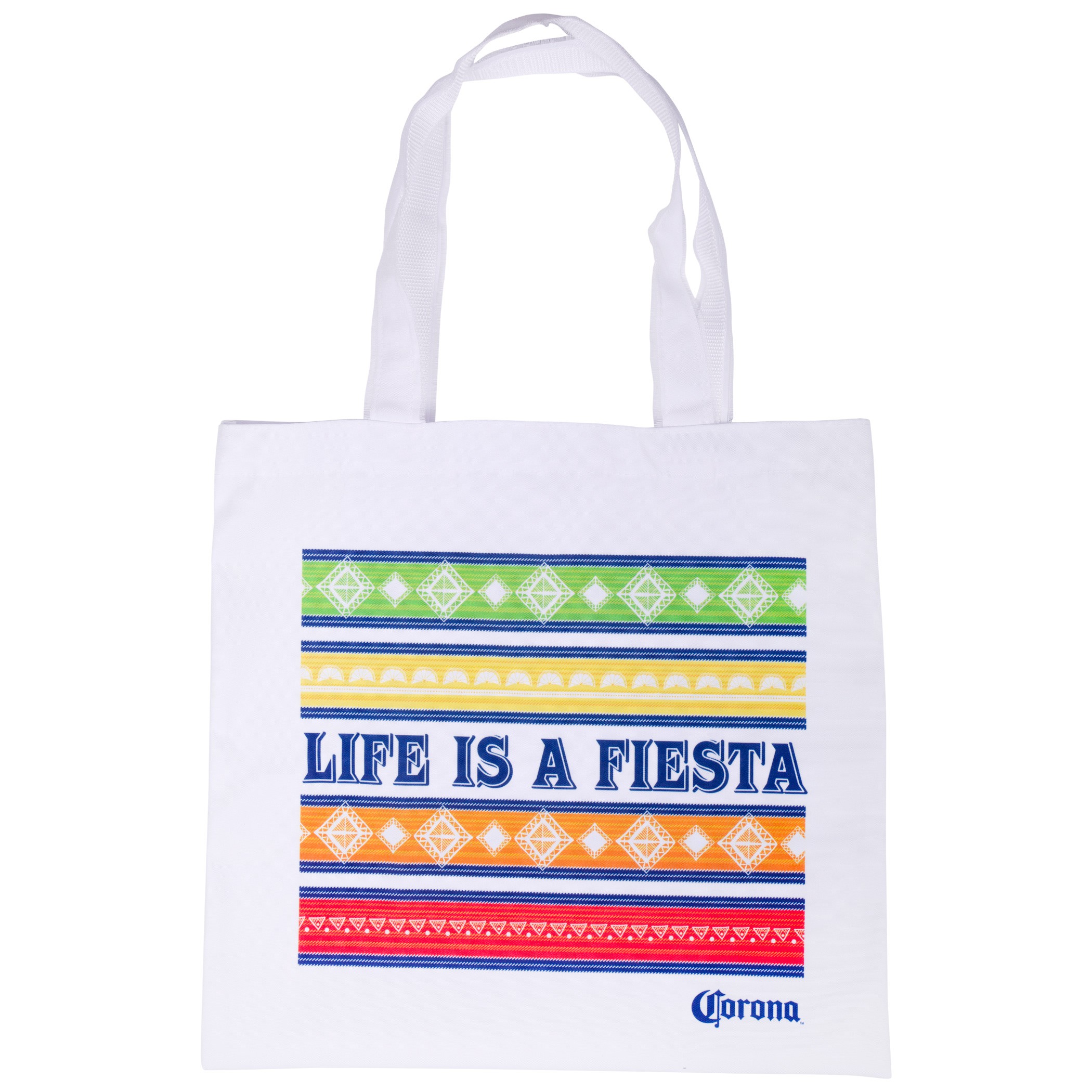 Corona White Life Is A Fiesta Tote Bag