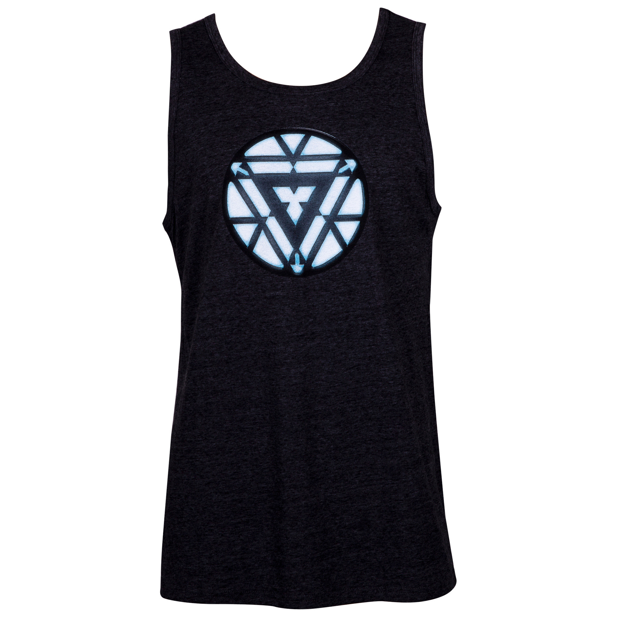 Iron Man Arc Reactor Men's Black Tank Top