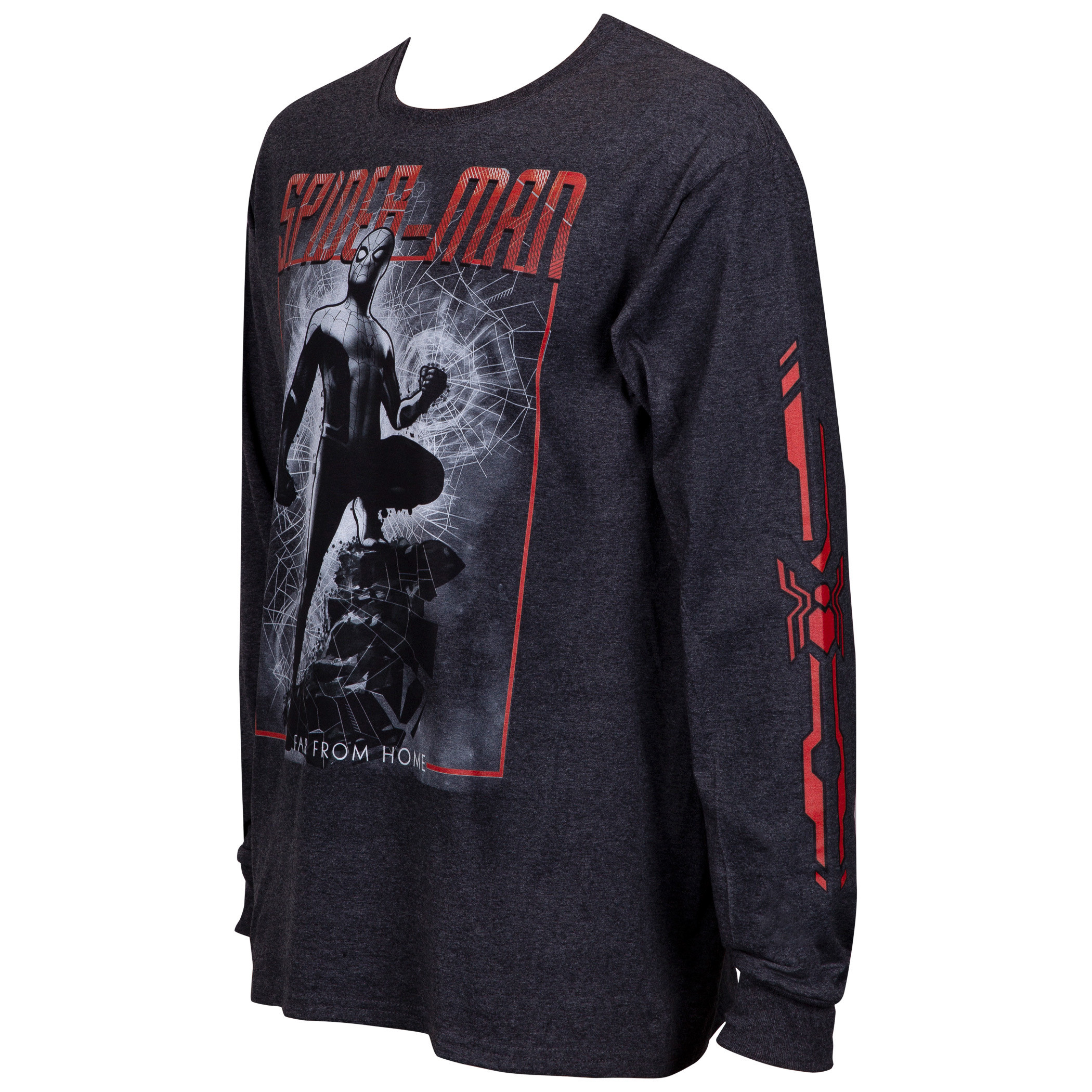 Spider-Man Far From Home Long Sleeve Shirt with Sleeve Print