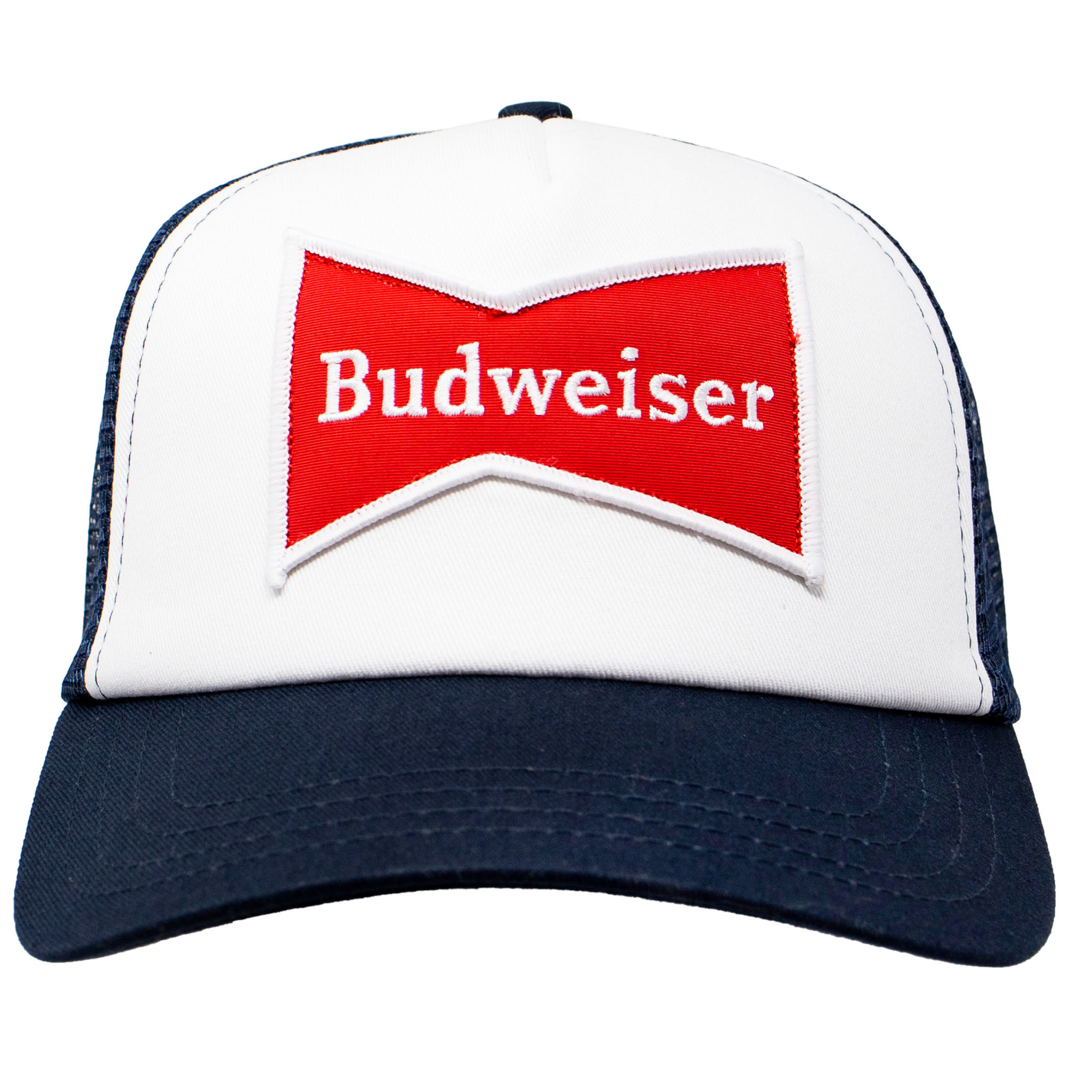 Budweiser Bowtie Logo Snapback Trucker Hat