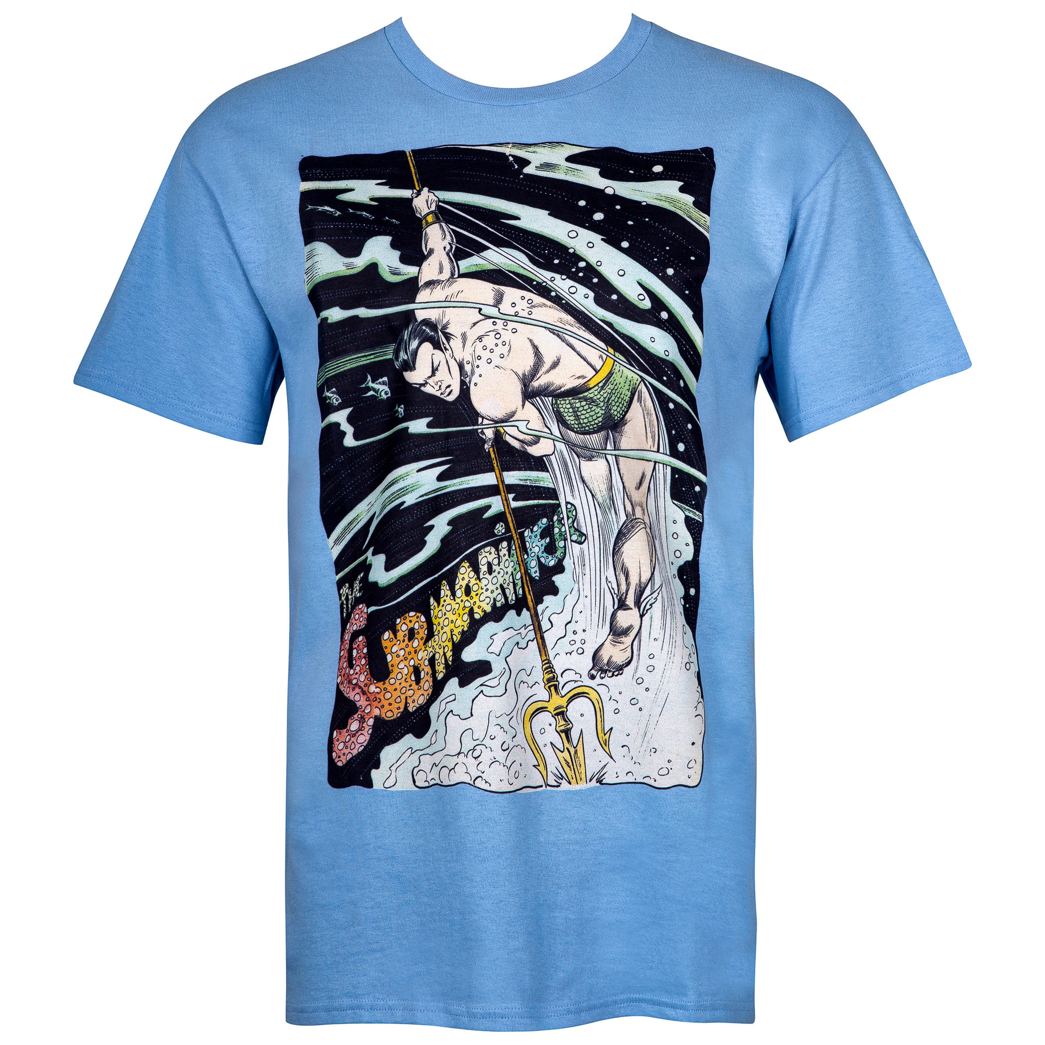 Namor the Sub-Mariner by Bill Everett Image Men's Blue T-Shirt