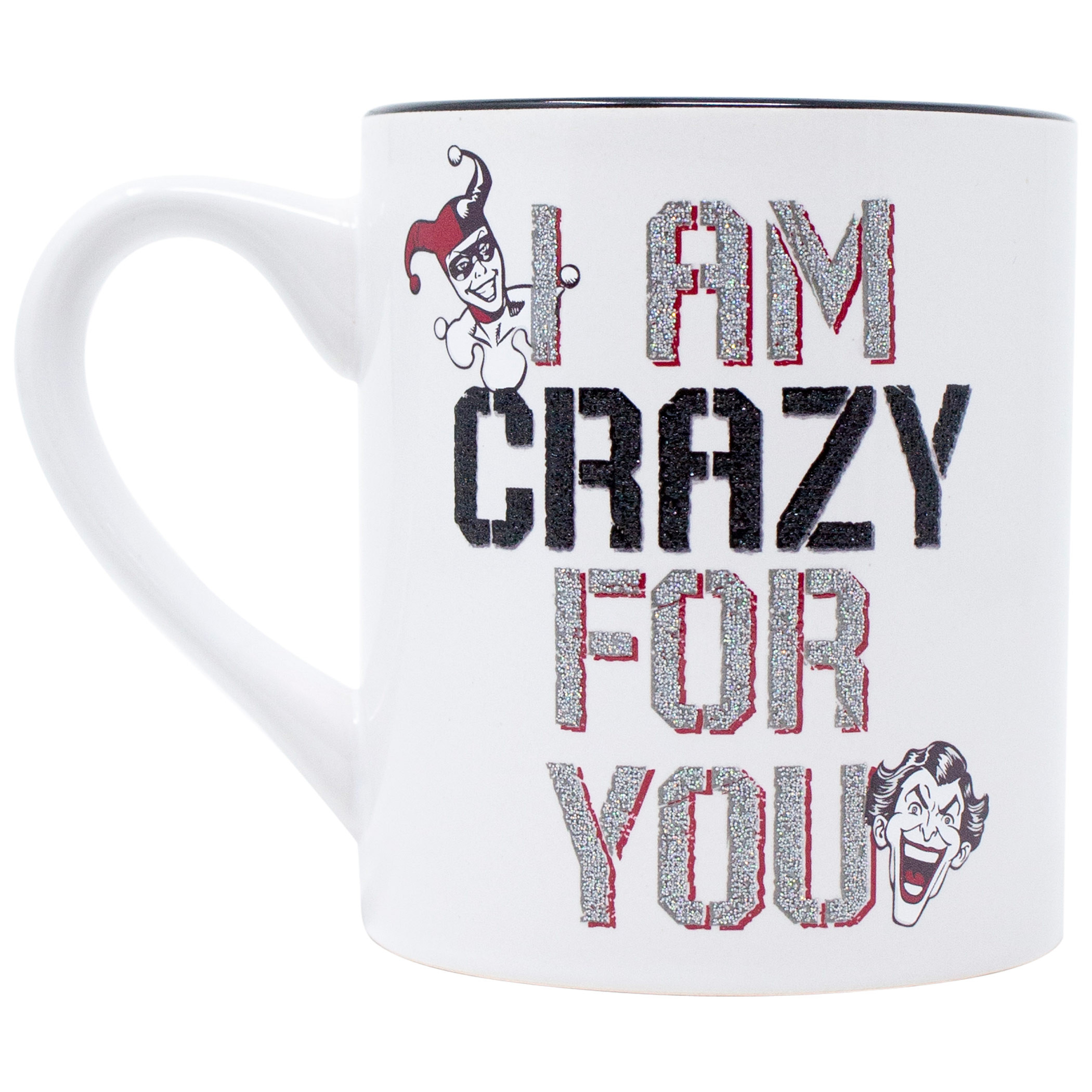 Harley Quinn and Joker Crazy For You Coffee Mug