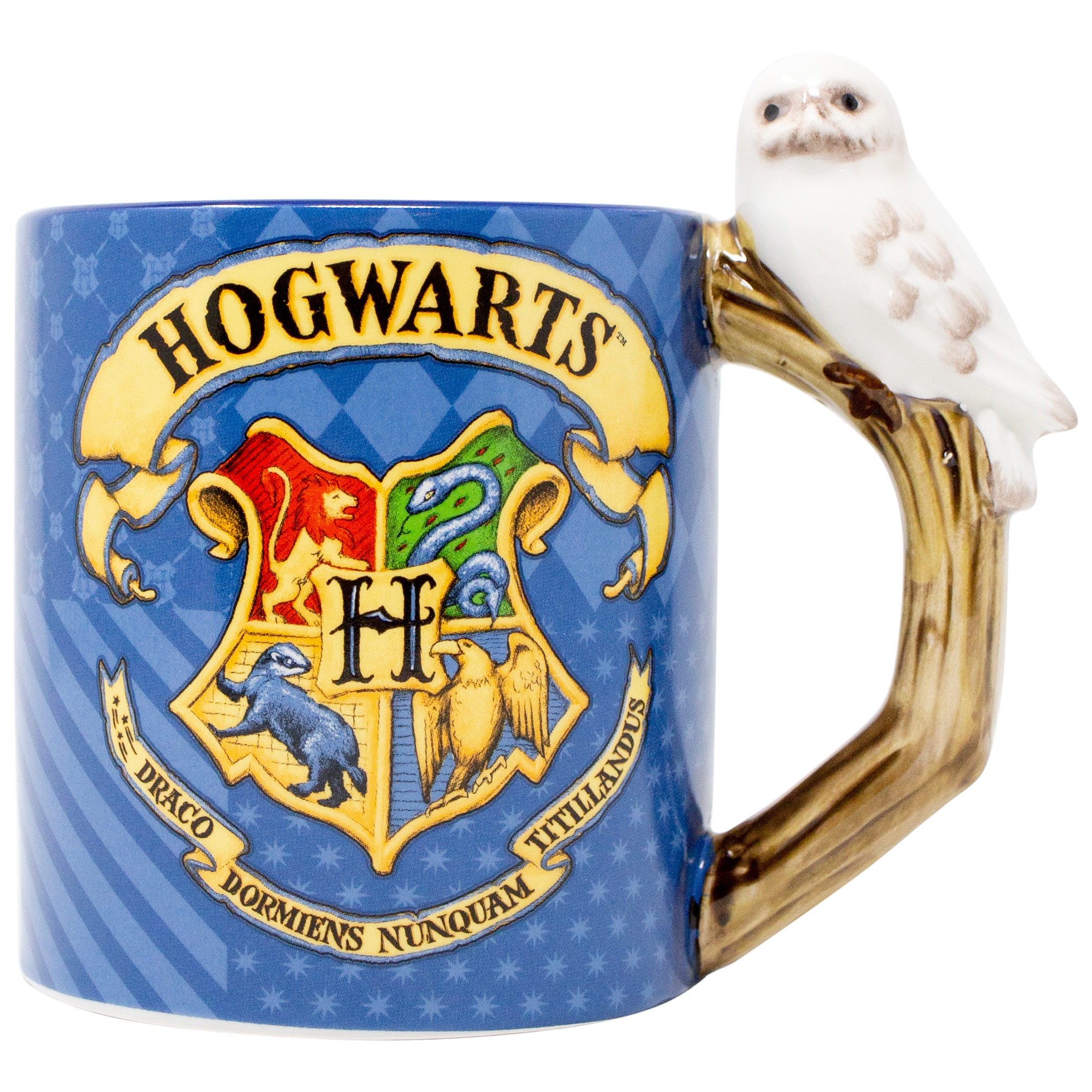Harry Potter Hogwarts Houses Hedwig Handle 20 oz Mug