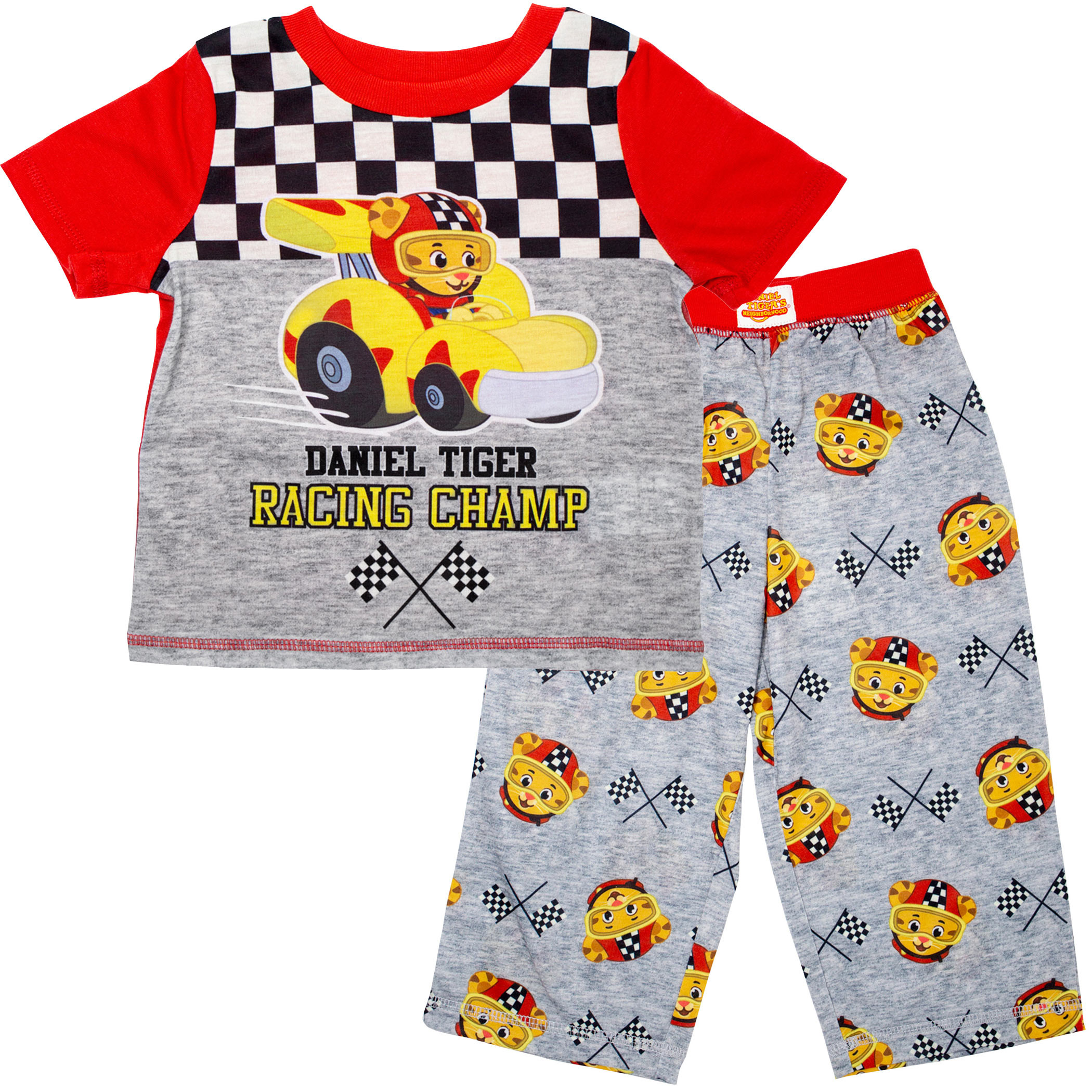 Daniel Tiger Racing Champ Toddlers Shirt & Pants Sleep Set