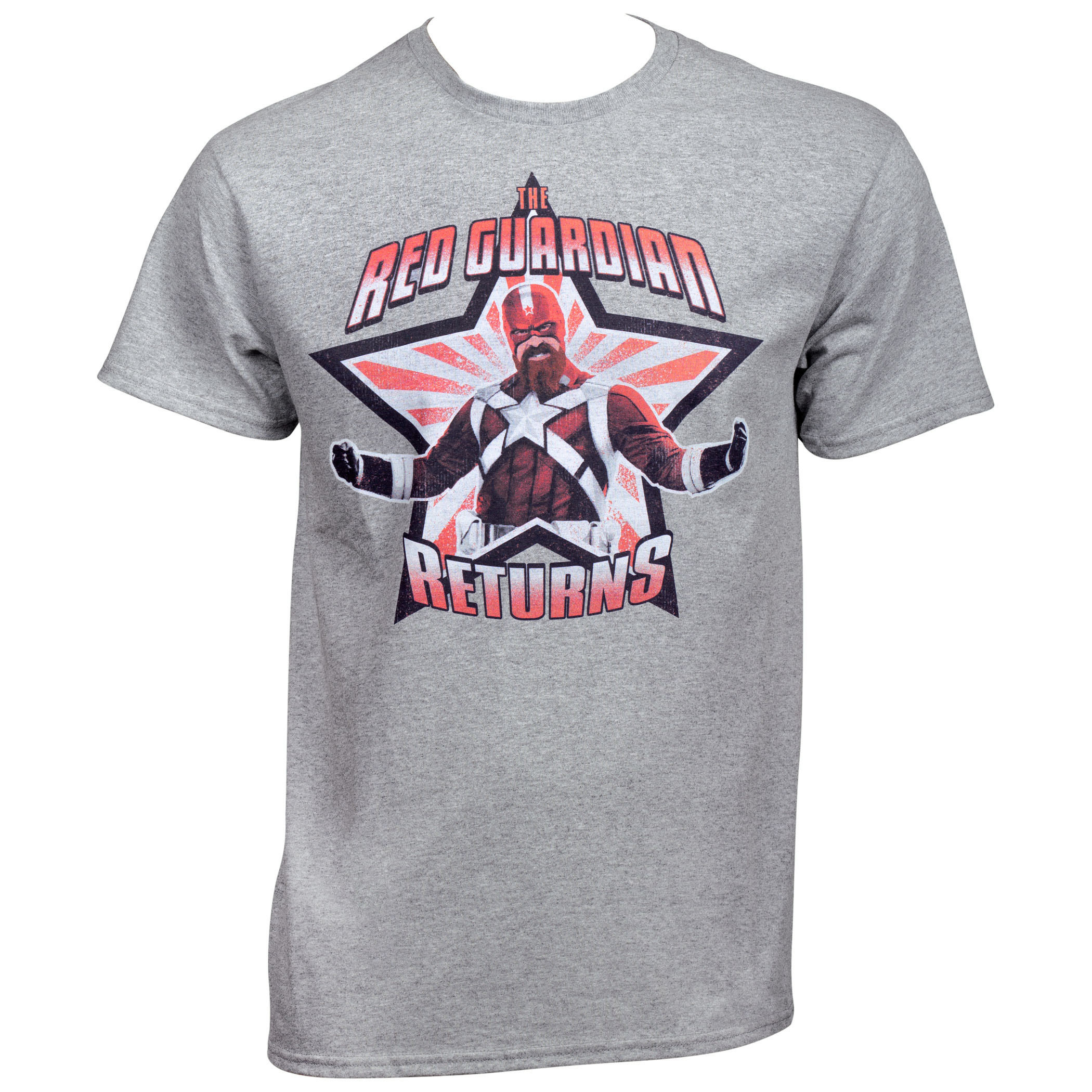 The Red Guardian Returns Black Widow Movie T-Shirt