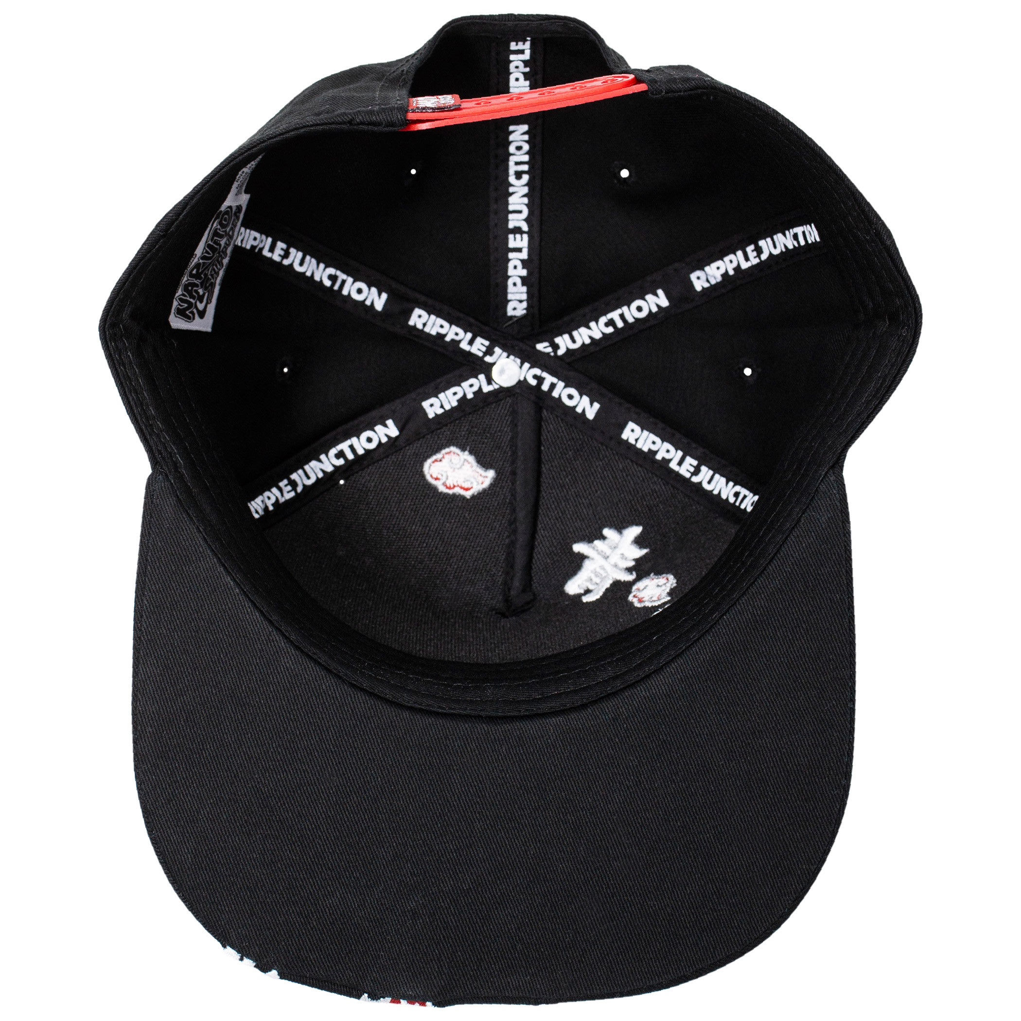 Naruto Akatsuki Kanji Ring Snapback Hat