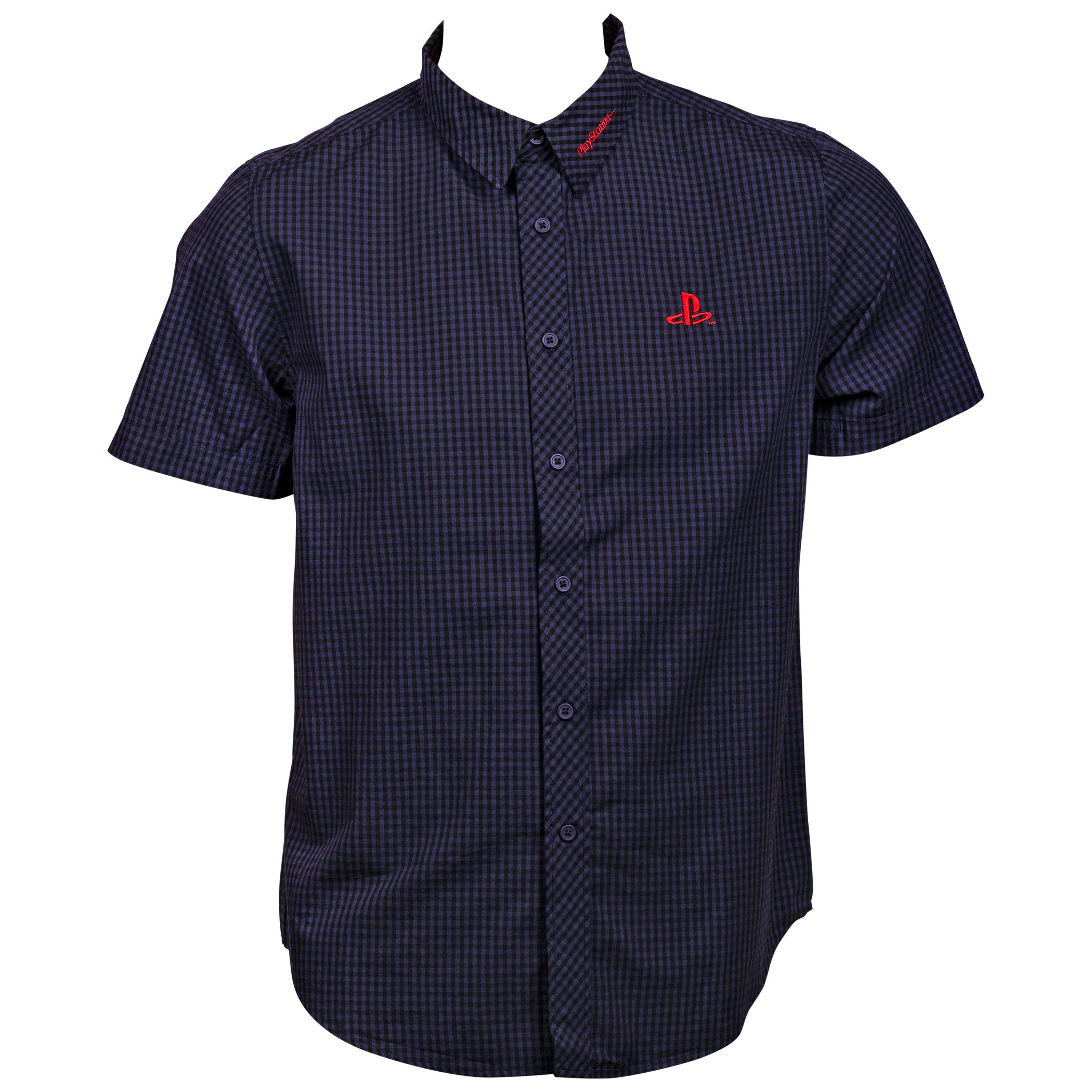 PlayStation Logo Button Up Shirt