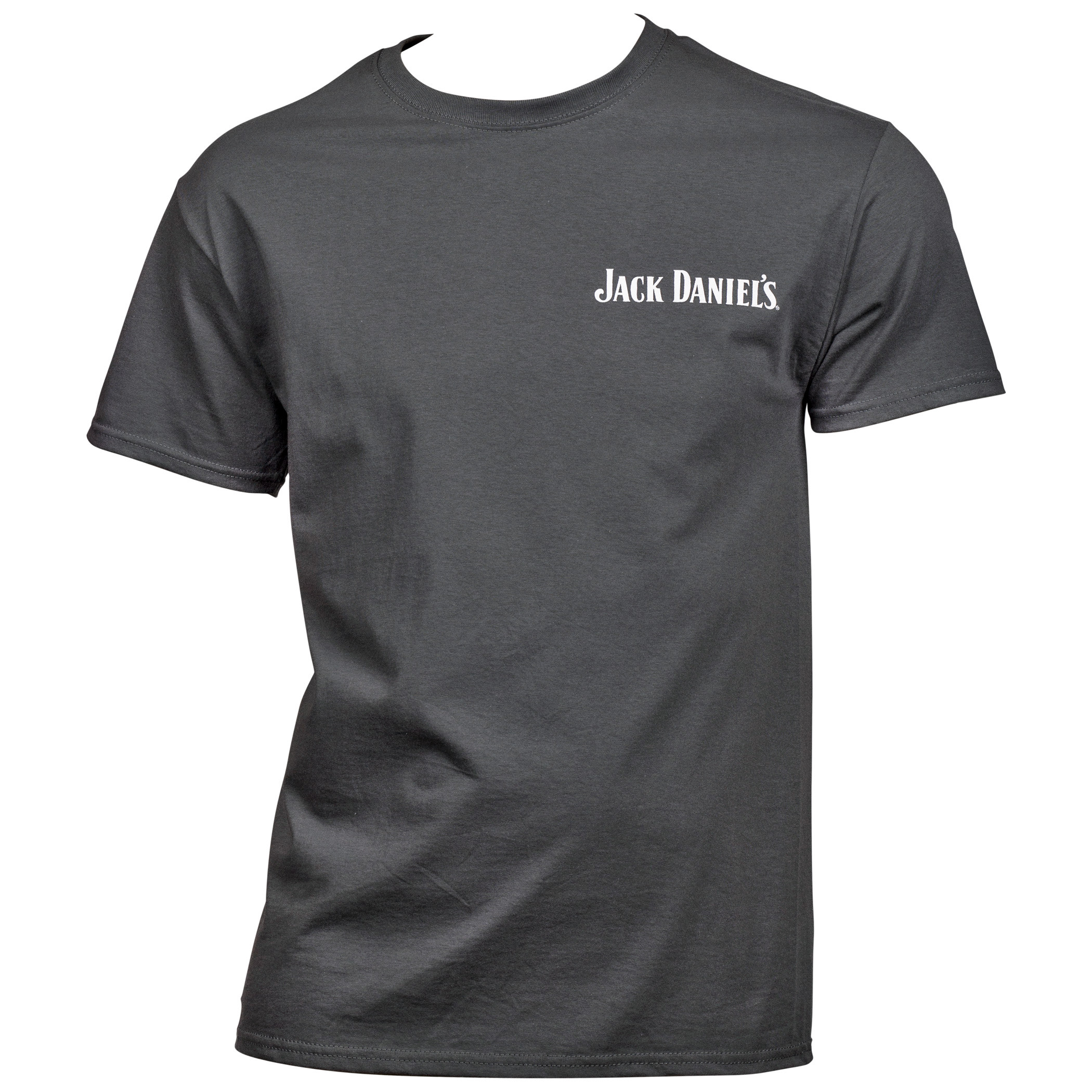 Jack Daniels Back Label Print T-Shirt