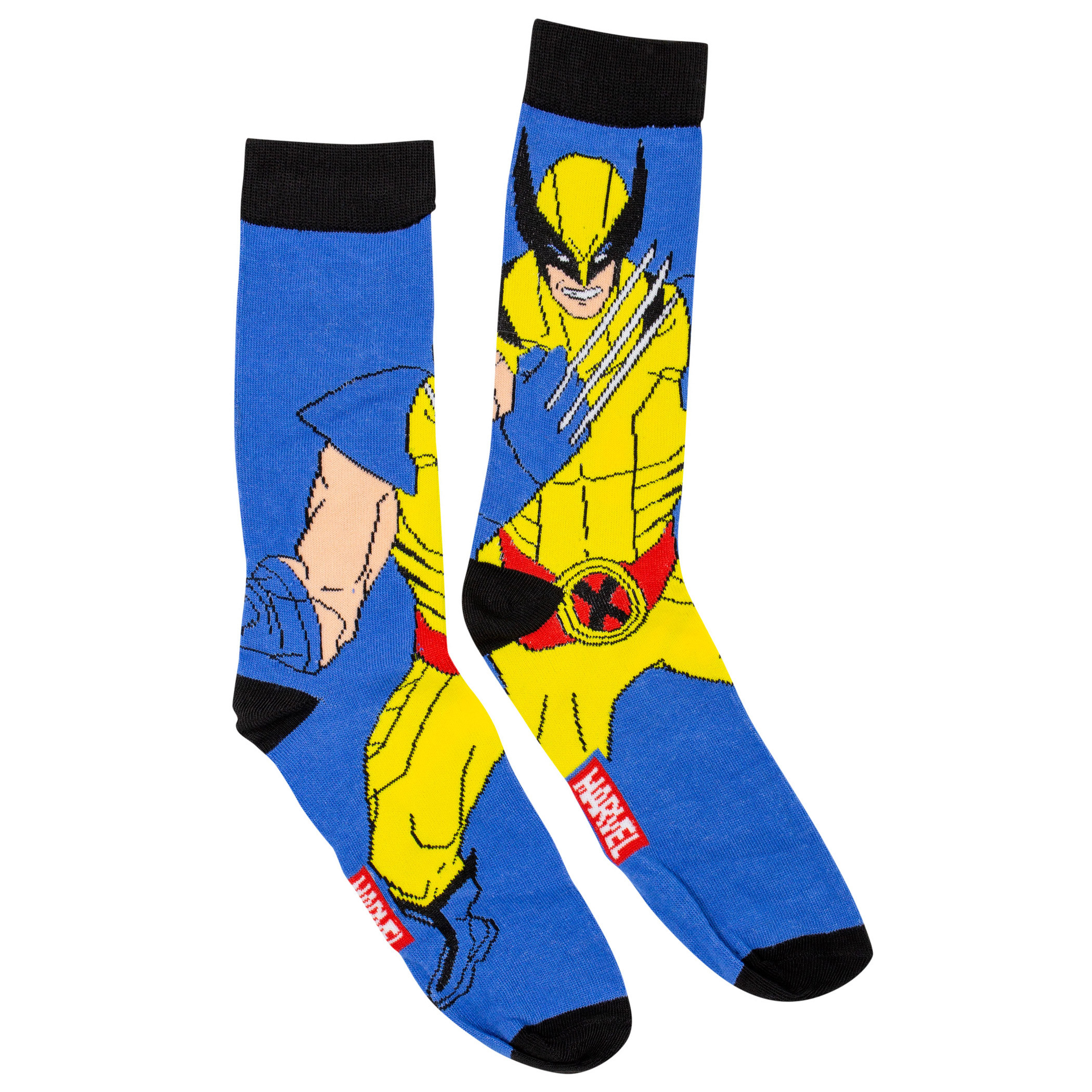 Wolverine Standing Character Crew Socks