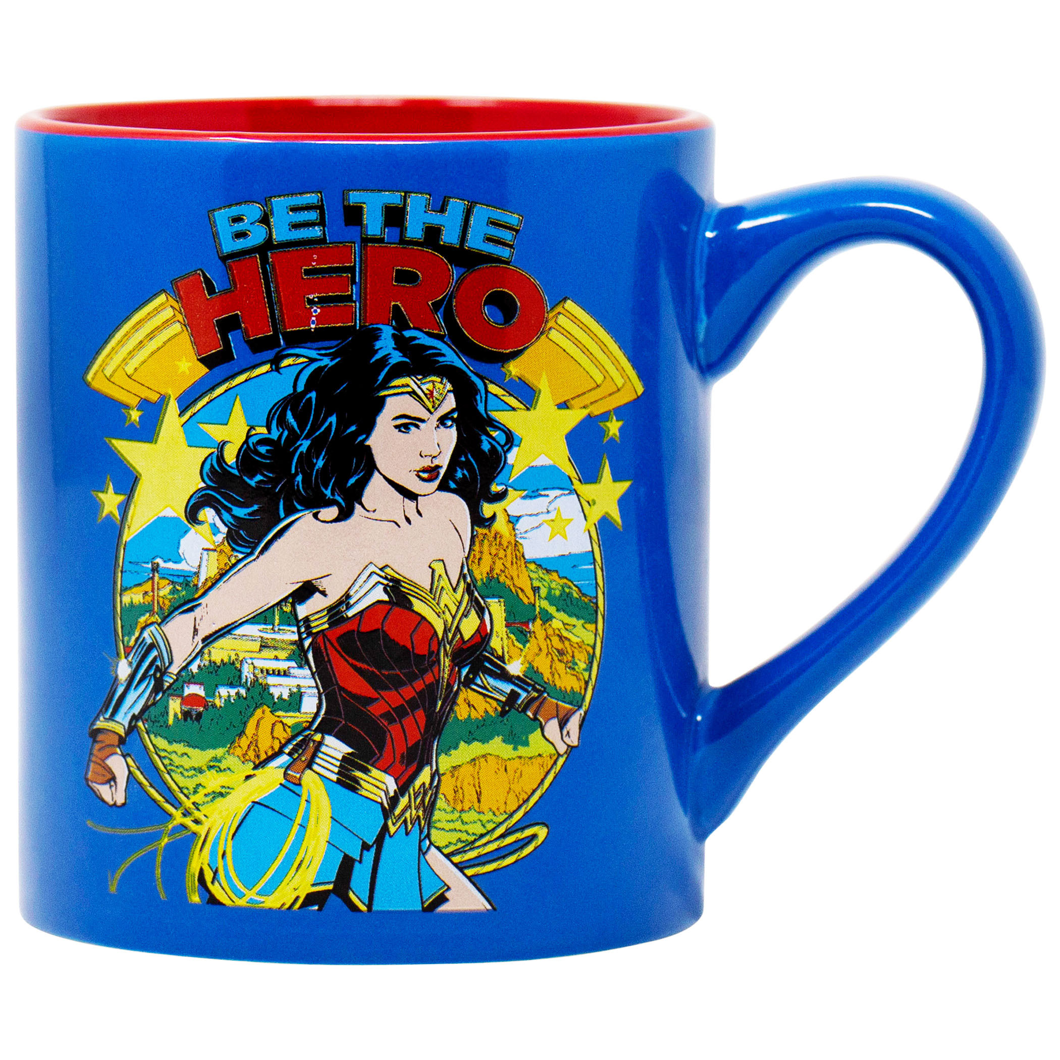 Wonder Woman Be The Hero 14 Ounce Ceramic Mug