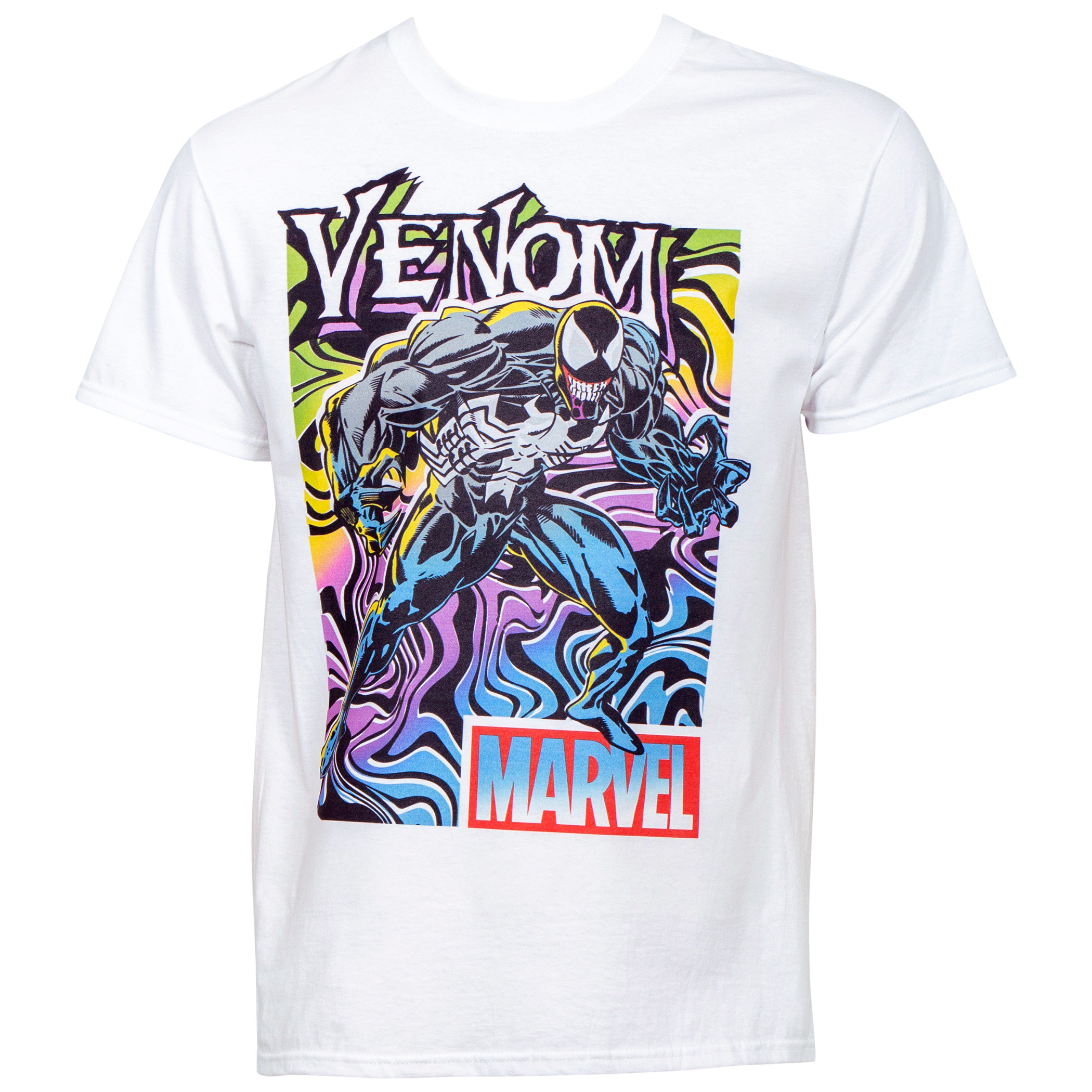 Marvel's Venom Neon Color Stance T-Shirt