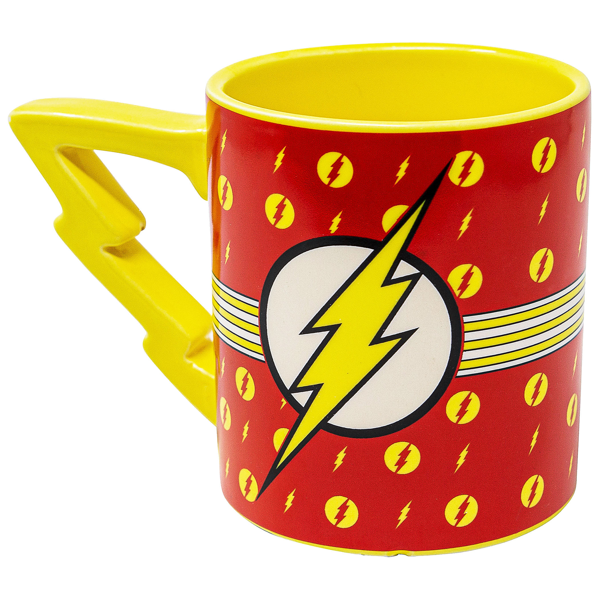 Flash Stripes Logo 20 oz Mug with Lightning Handle