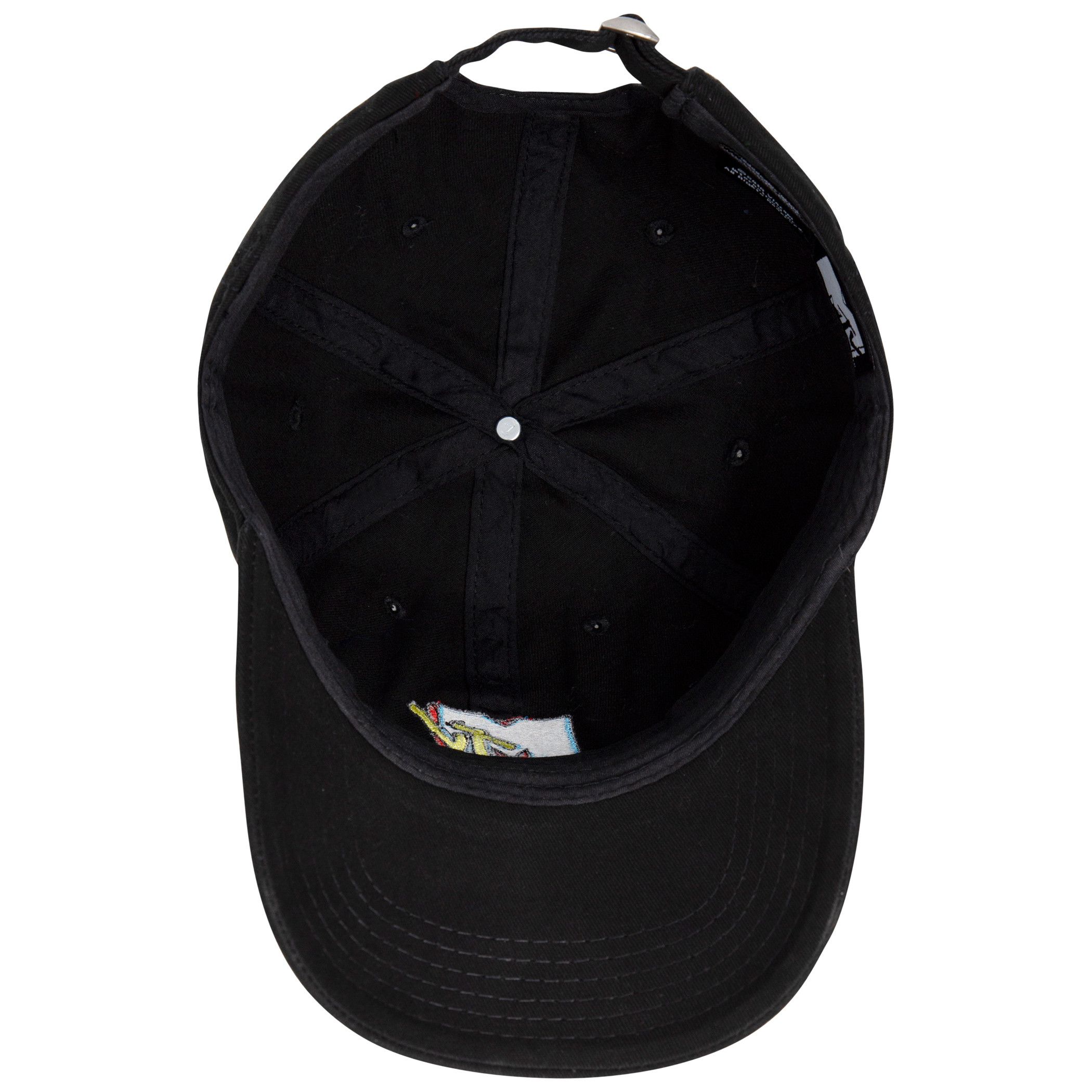MTV Classic Logo Black Strapback Hat