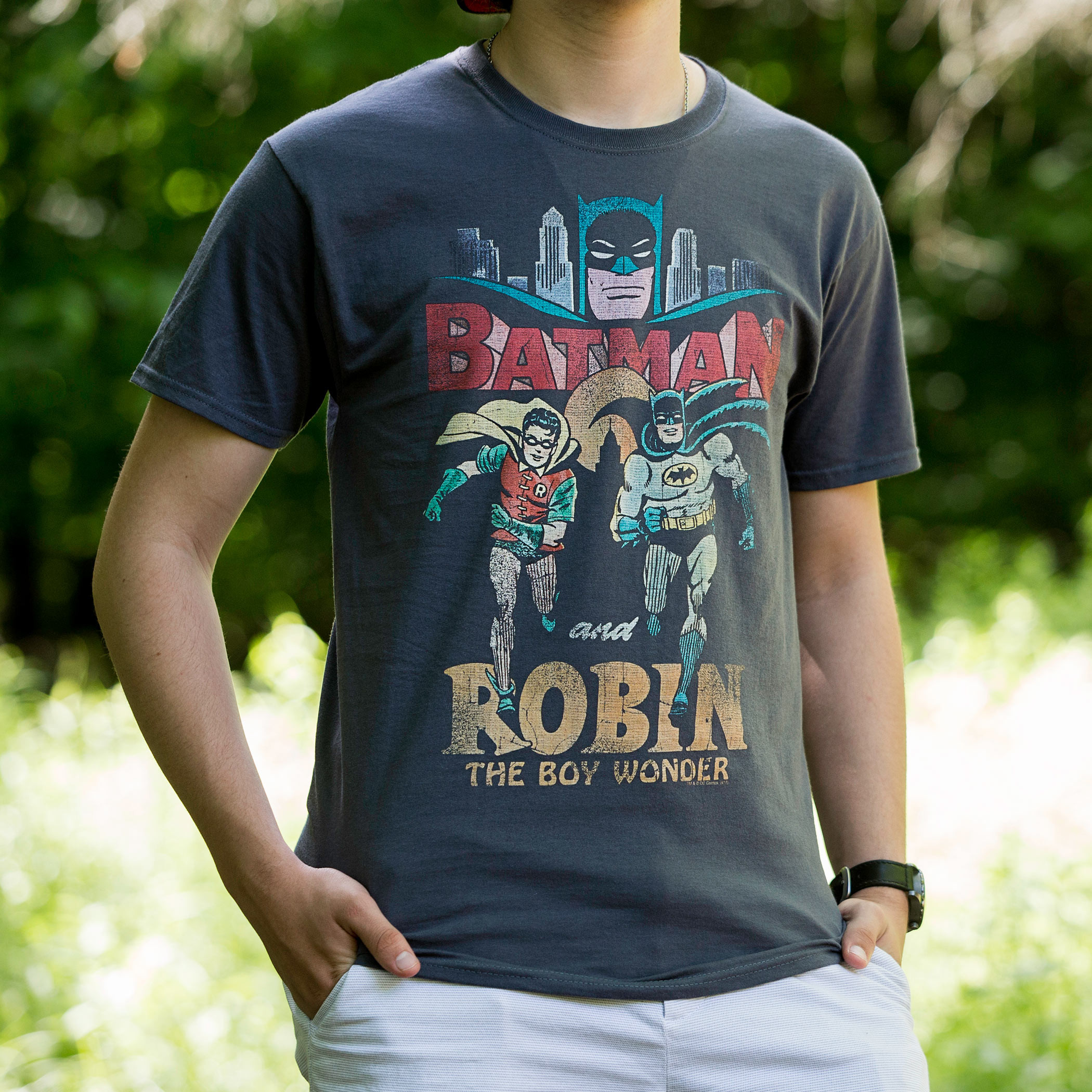 Batman and Robin Classic Duo Men's T-Shirt