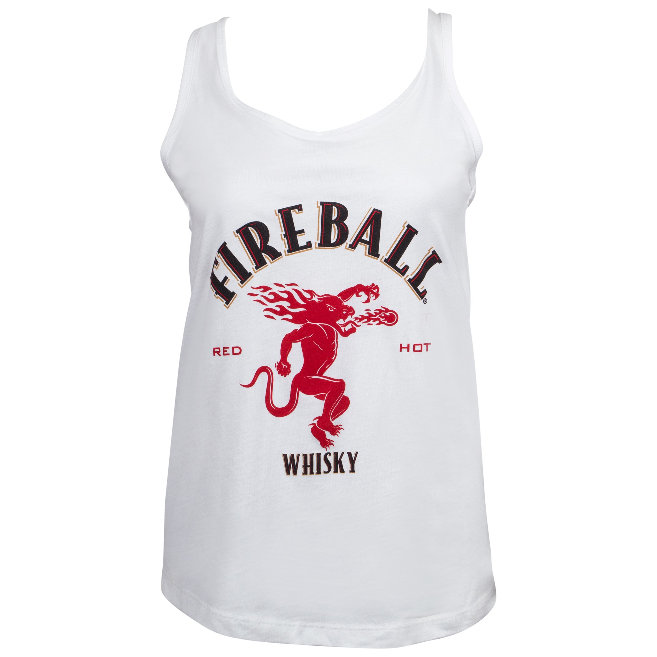 Fireball Logo Women's Racerback Tank Top