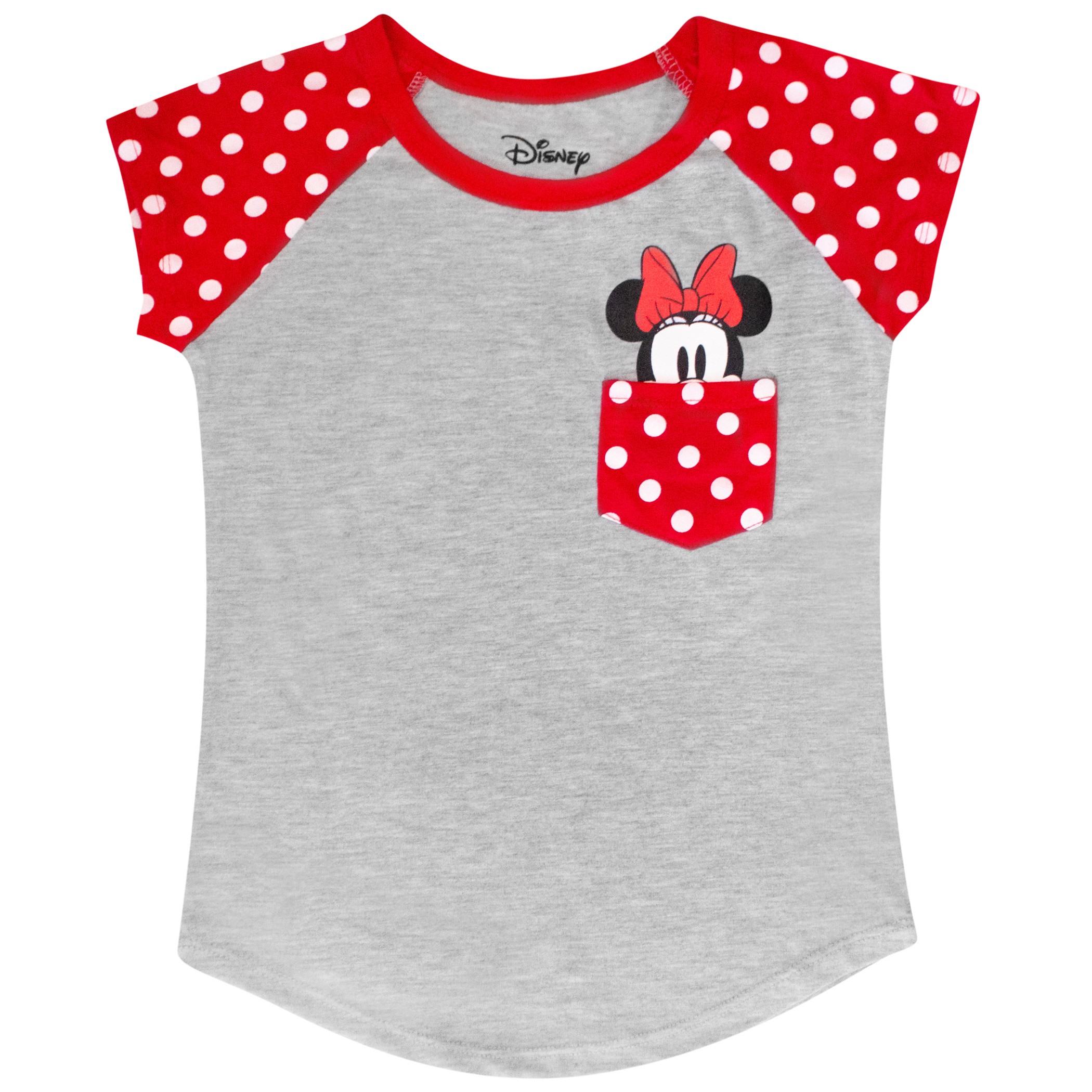 Minnie Mouse Youth Sized Pocket Tee