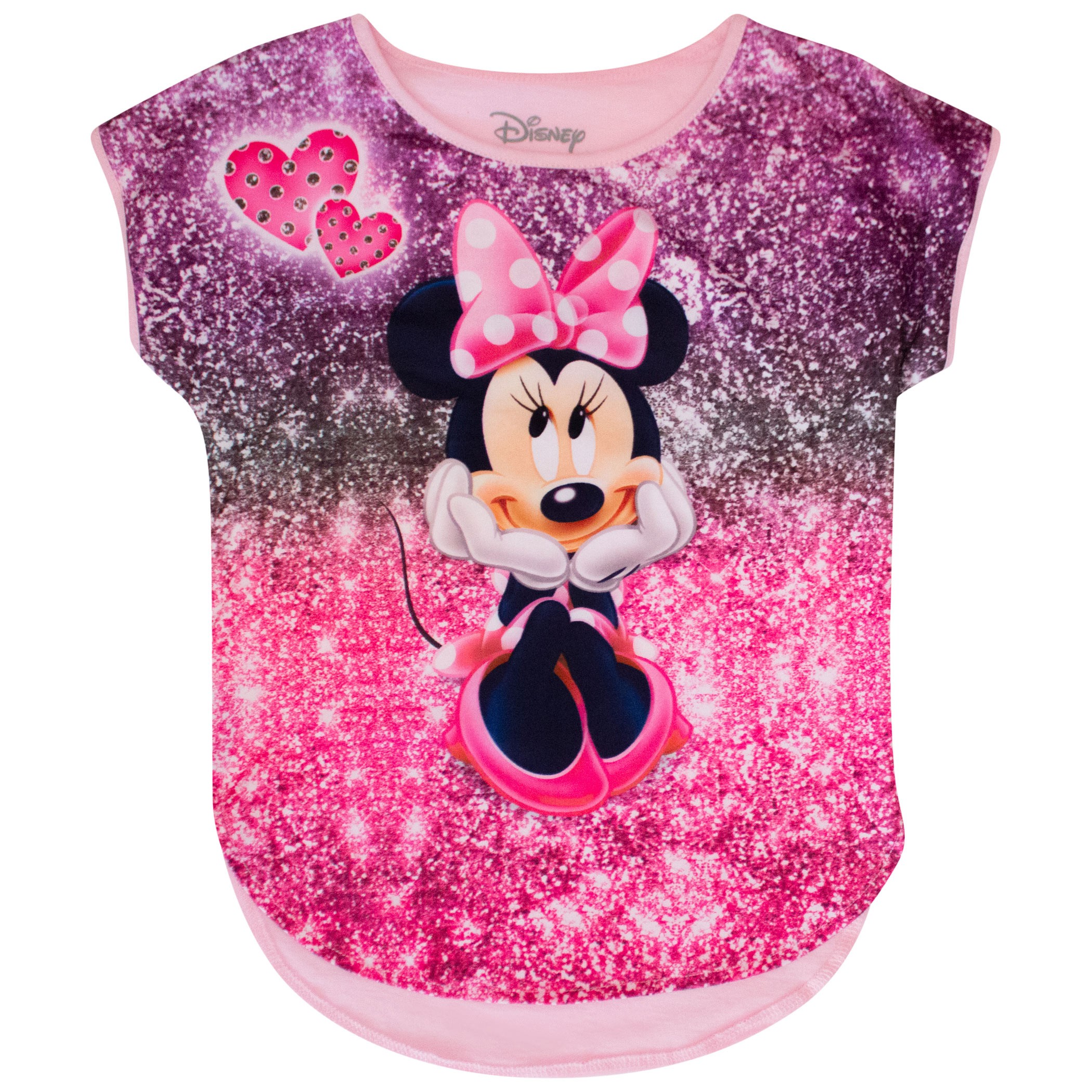 Minnie Mouse Sparkle Youth Size Tshirt