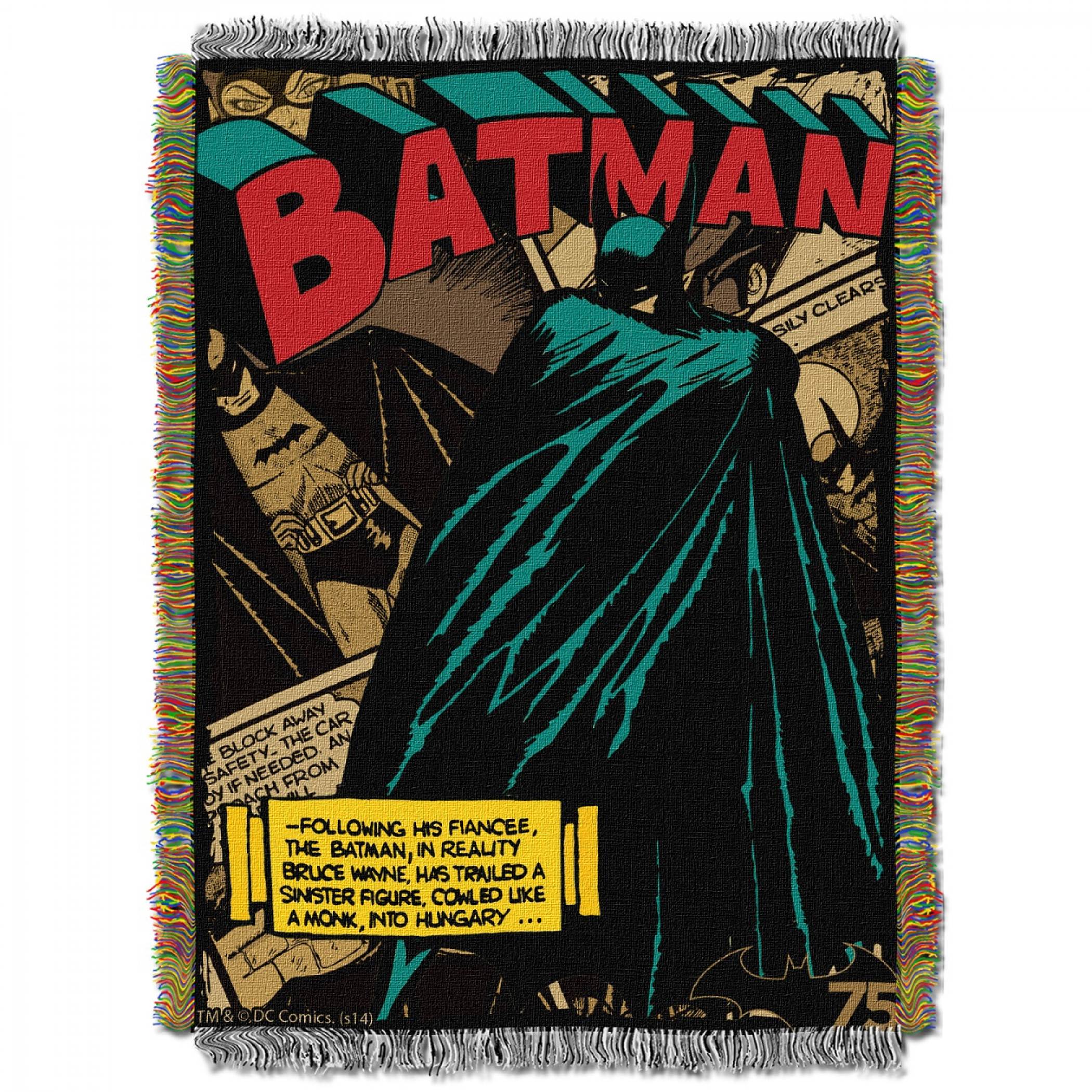 Batman Gotham Knight Throw Blanket