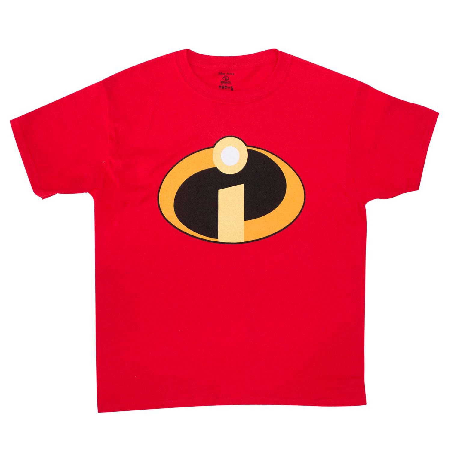 The Incredibles Disney Logo Youth Boys 8-20 Red T-Shirt