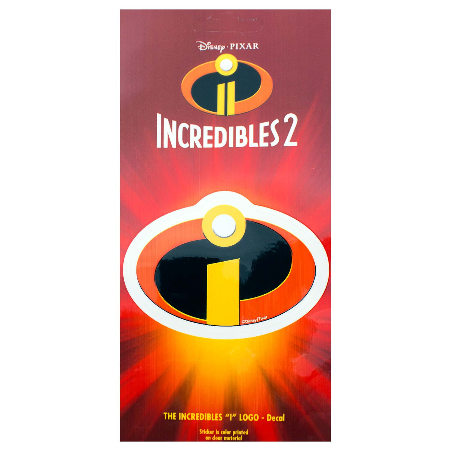Incredibles 2 Logo Decal Sticker