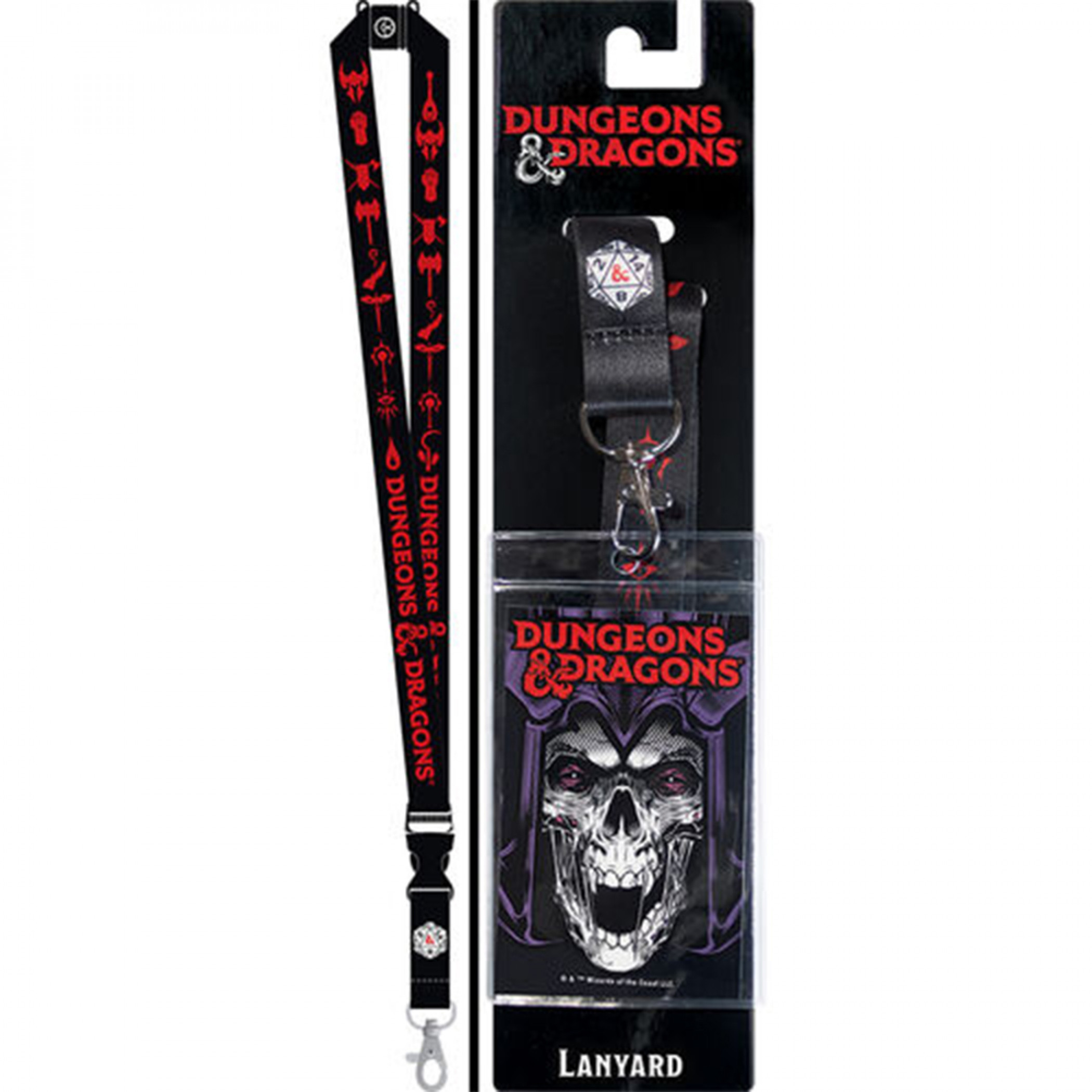 Dungeons & Dragons Symbol Lanyard