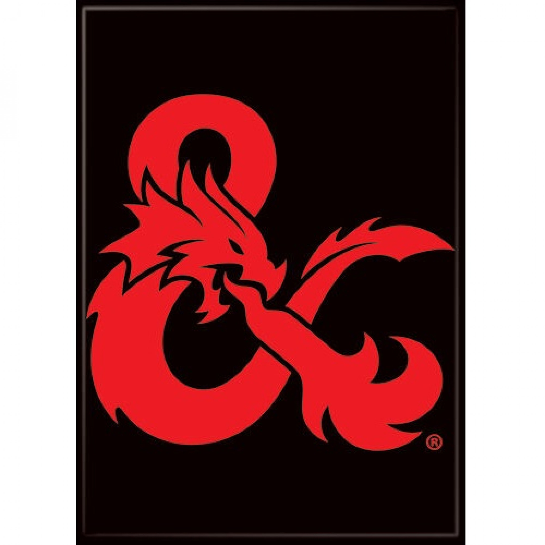Dungeons & Dragons Logo Ampersand Magnet