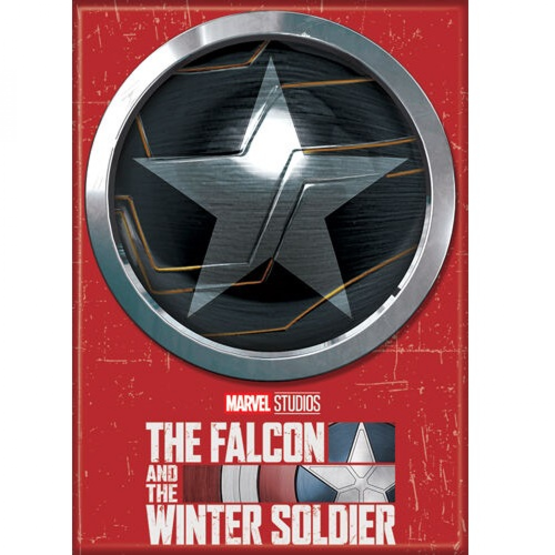 Winter Soldier Symbol From The Falcon and The Winter Soldier Series Magnet