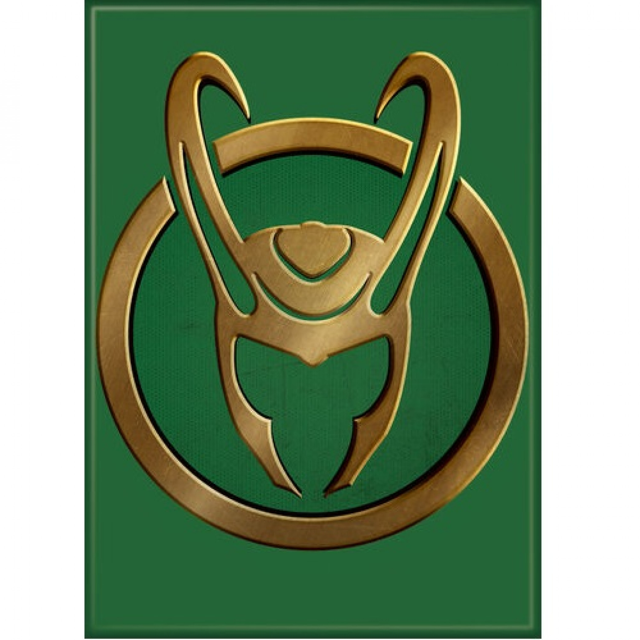 Marvel Studios Loki Series Helmet Symbol Magnet