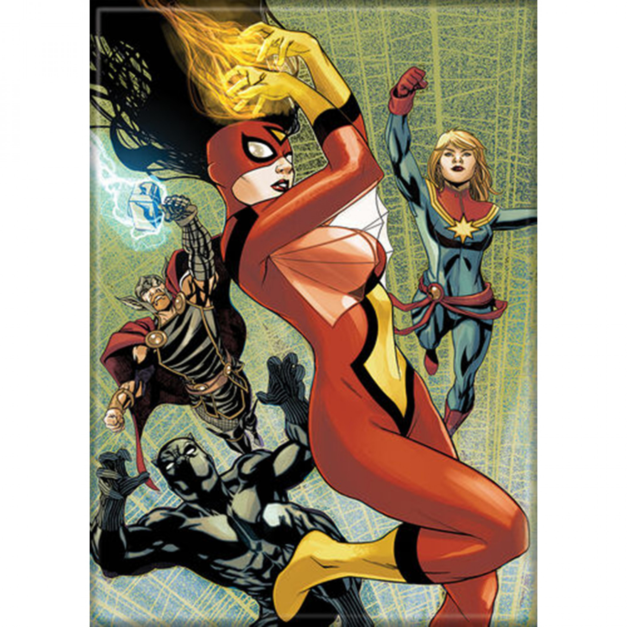 Marvel Comics Avengers Issue #32 Spider-Woman Comic Cover Magnet