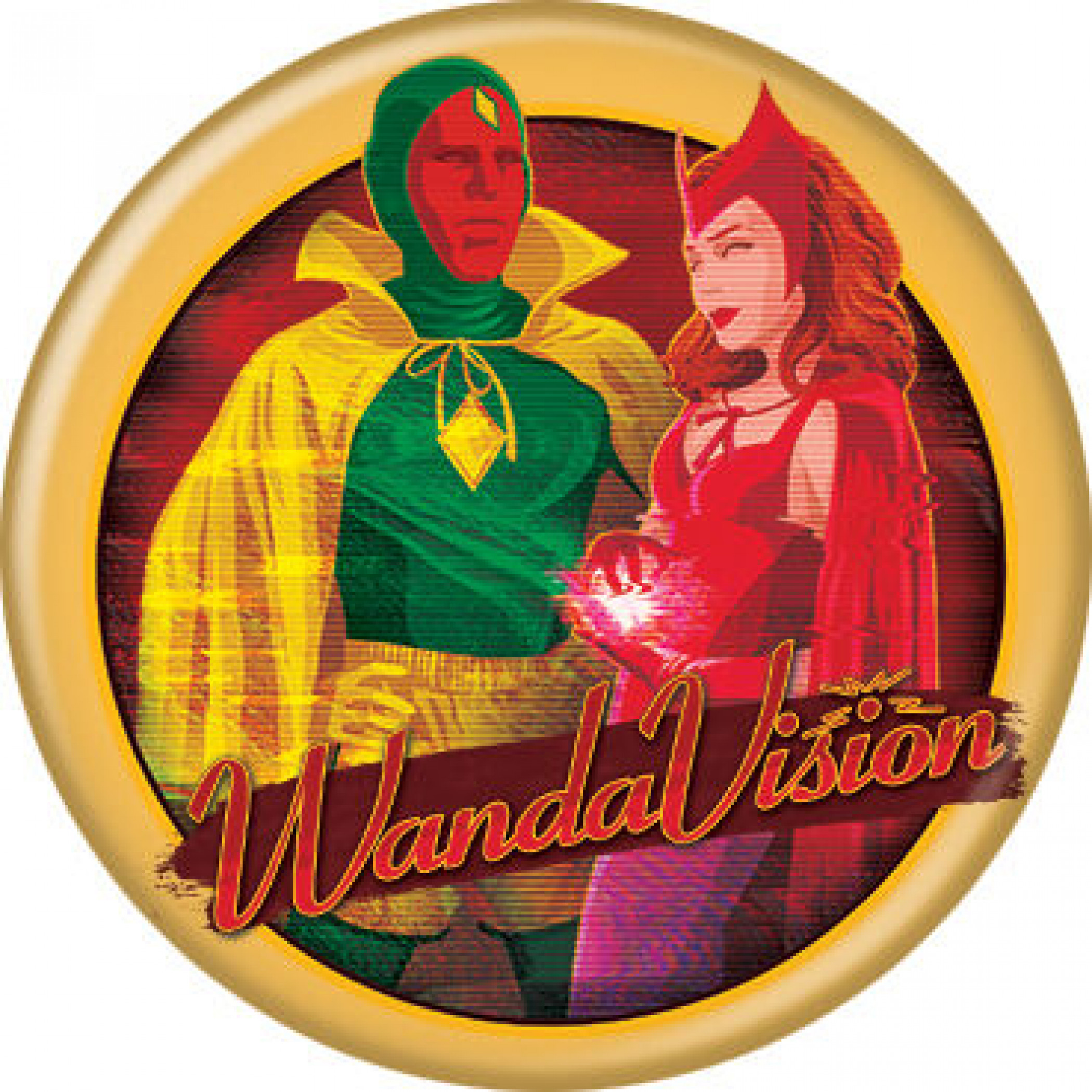 WandaVision Halloween Special Button