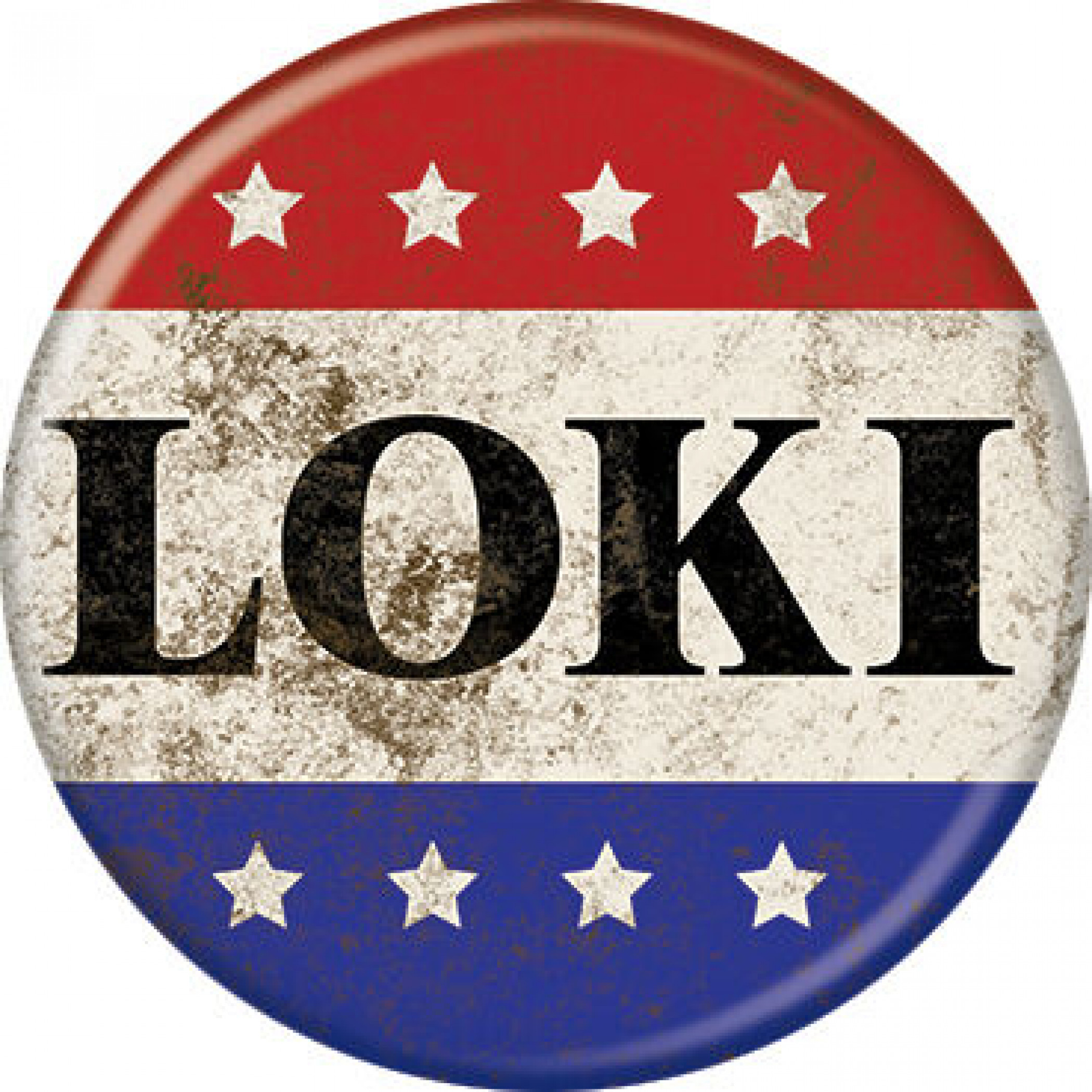 Marvel Studios Loki Series Loki For President Button