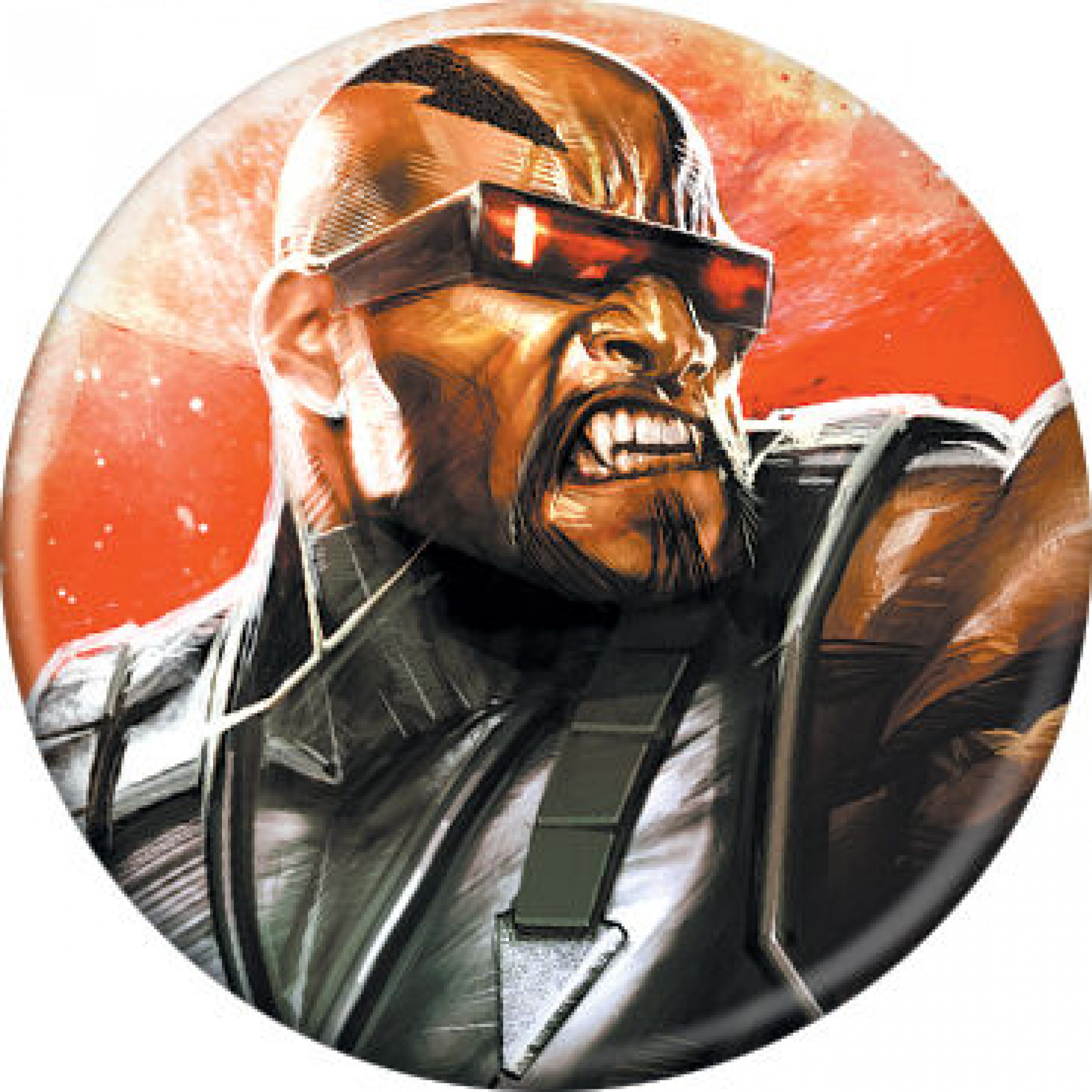 Marvel Comics Curse of the Mutants Blade Character Portrait Button