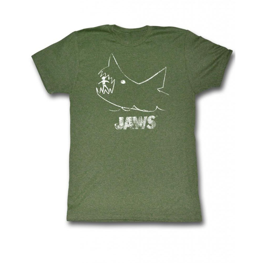 Jaws Chalkboard T-Shirt