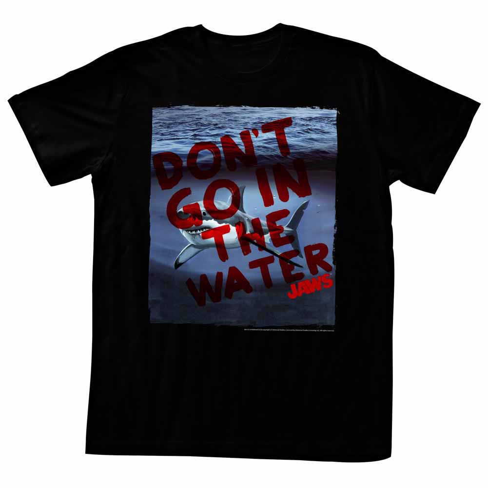 Jaws Don'T Go Black T-Shirt