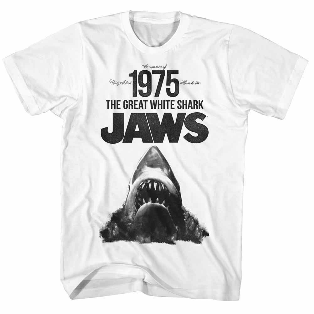 Jaws Summer Of '75 White T-Shirt