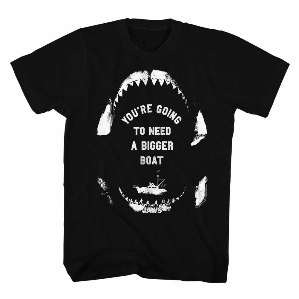 Jaws Sailing Wisdom Black T-Shirt