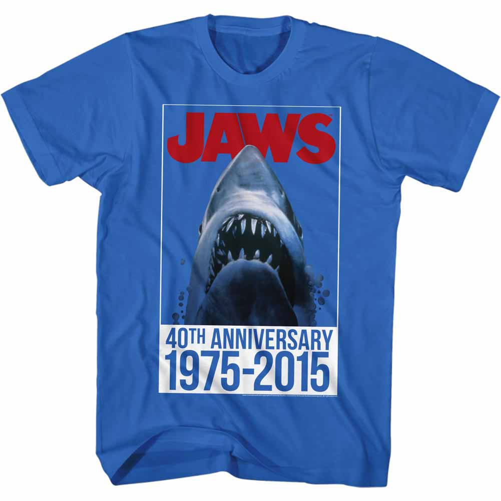 Jaws Forty Blue T-Shirt