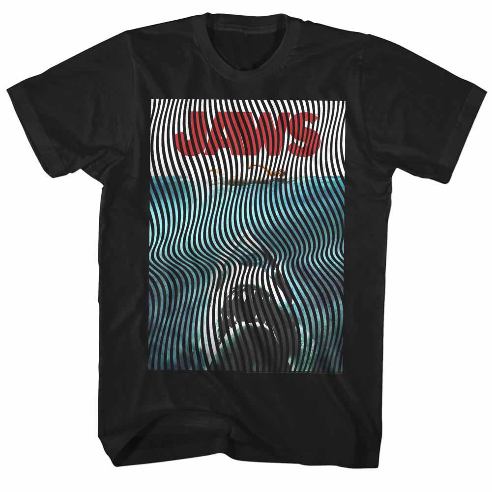 Jaws Wiggly Black T-Shirt