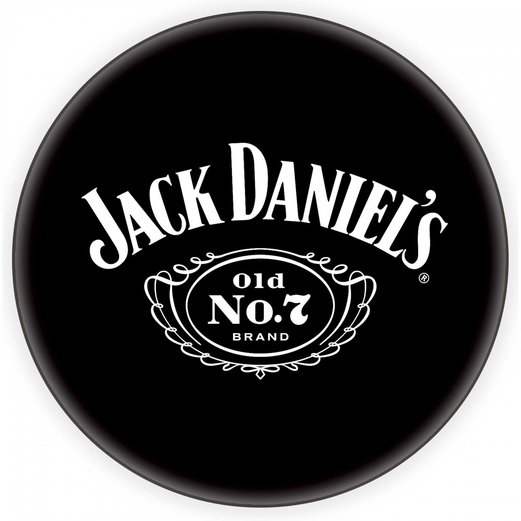 Jack Daniels Old No. 7 Brand Bar Stools with Backrest