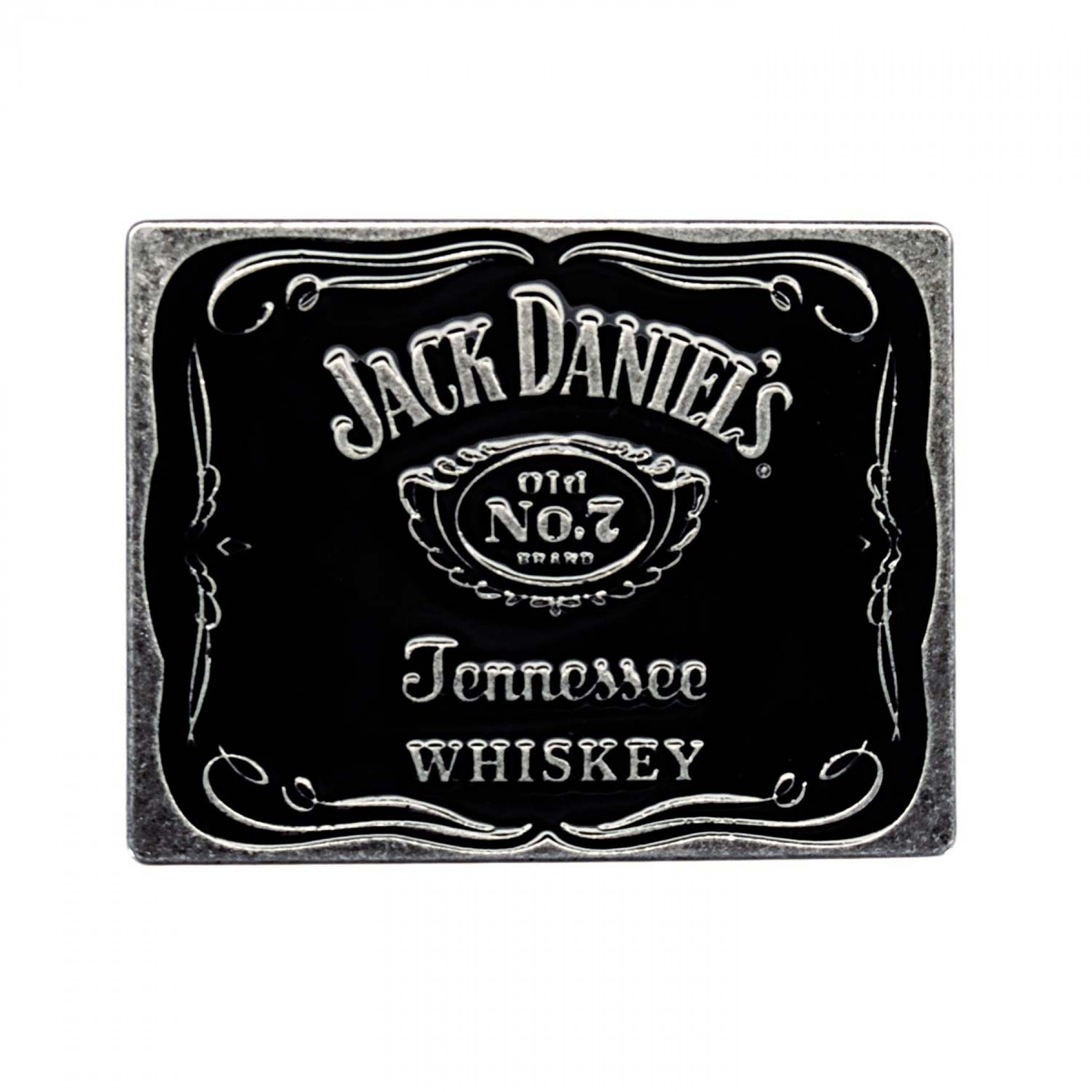 Jack Daniels Classic Black Belt Buckle