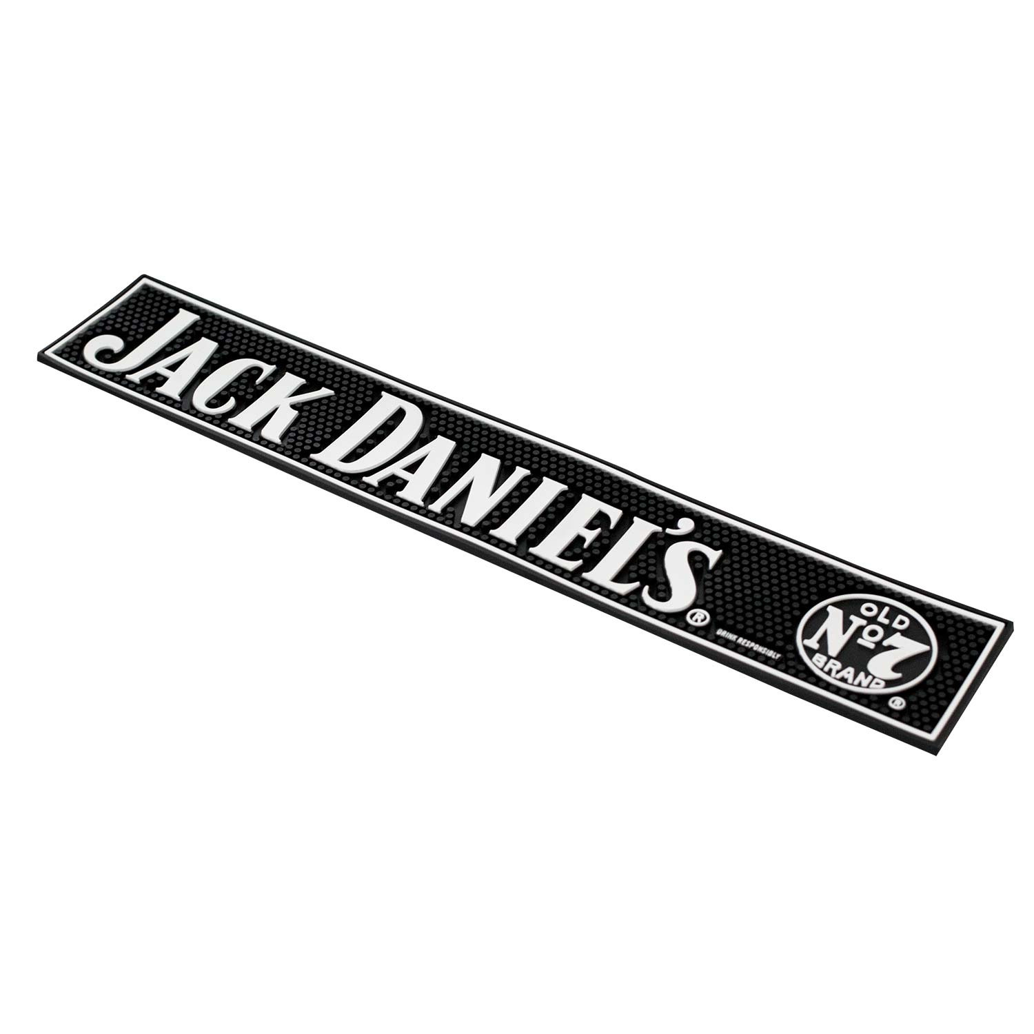 Jack Daniels Black Bar Mat
