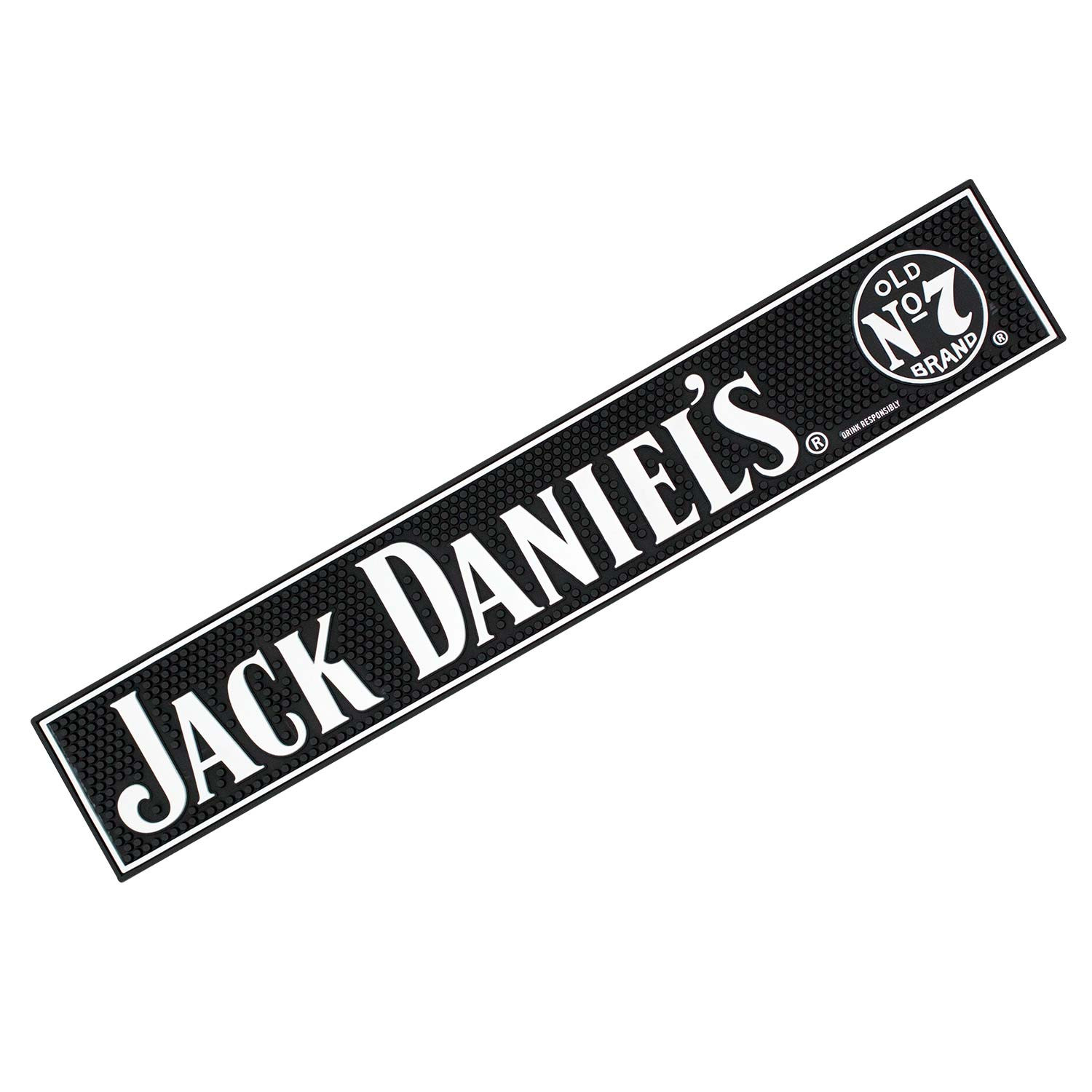 Jack Daniels Black Bar Mat