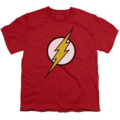 The Flash Classic Logo Youth Tshirt