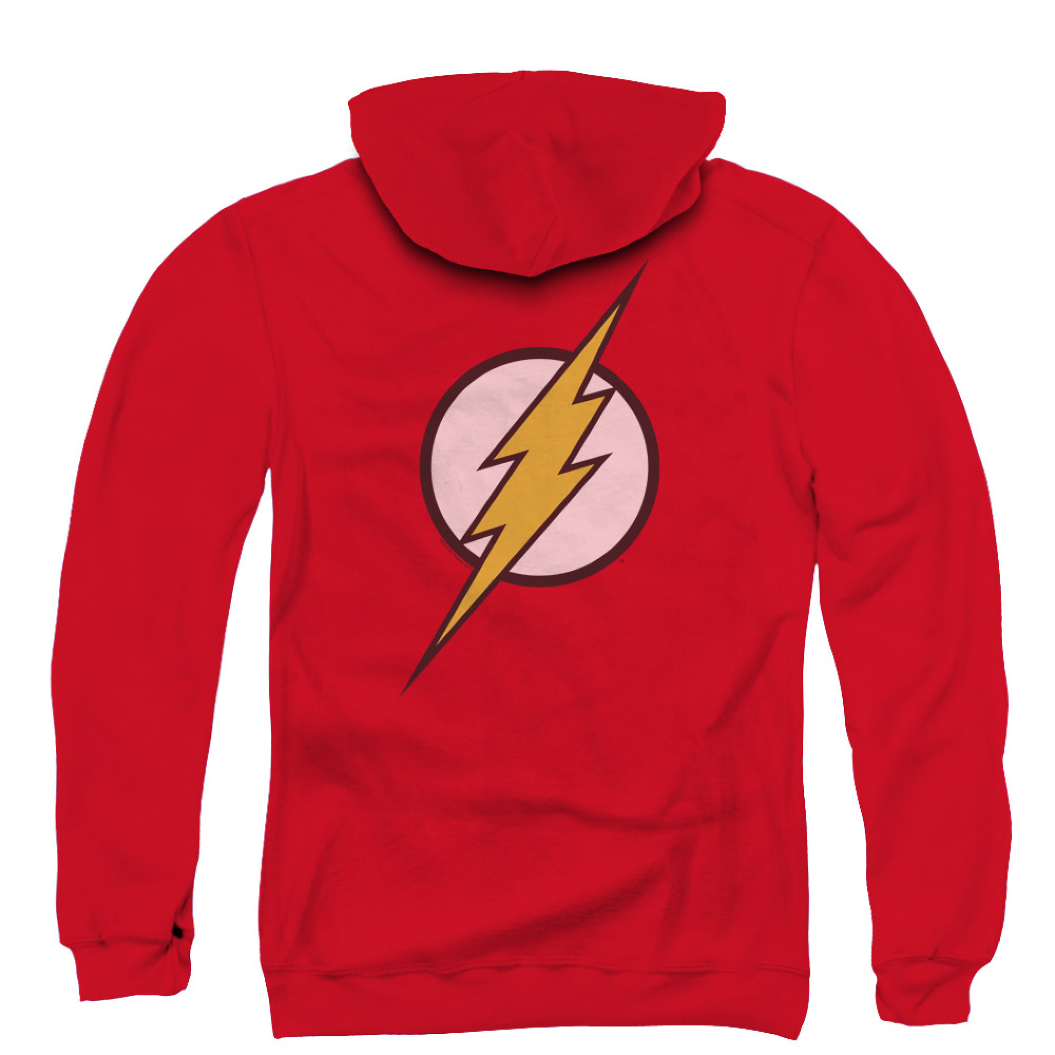 The Flash Men's Red Zip-Up Hoodie