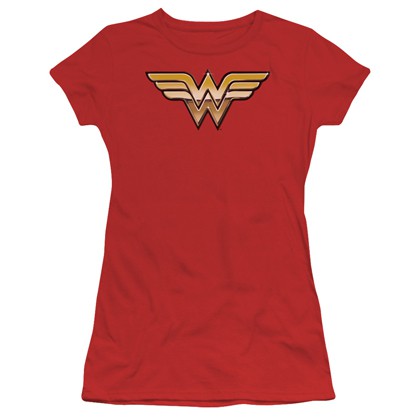 Wonder Woman 3D Logo Women's Tshirt