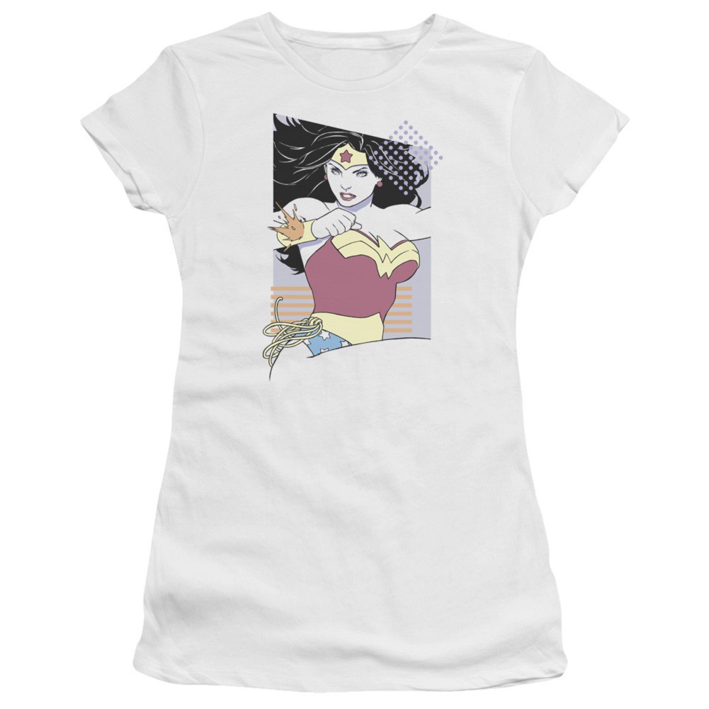 Wonder Woman 80'S Women's White Tshirt