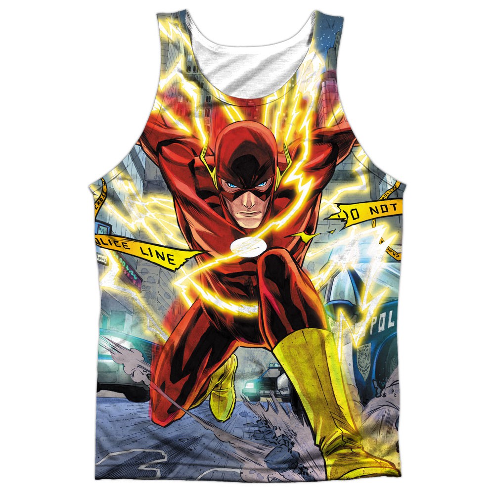 The Flash Police Line Sublimation Tank Top