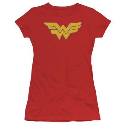 Wonder Woman Comic Logo Women's Shirt