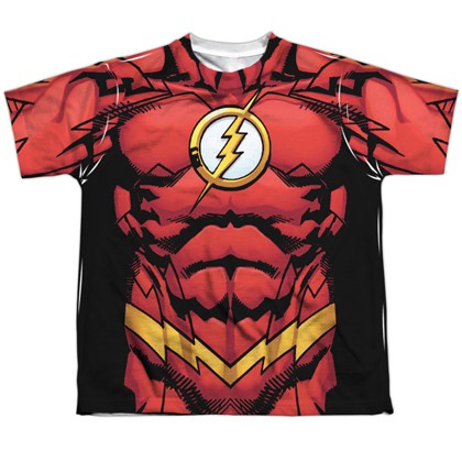 The Flash New 52 Youth Costume Tee