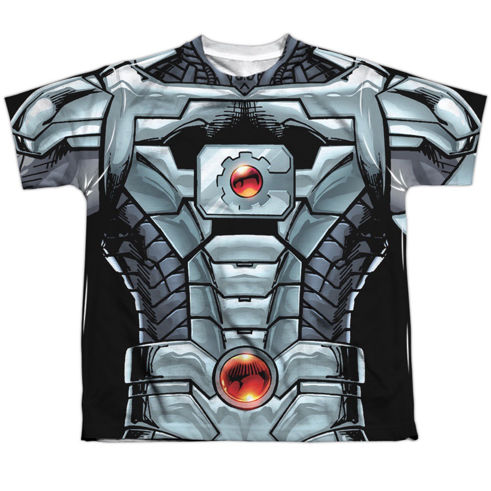 Justice League Cyborg Youth Costume Tee
